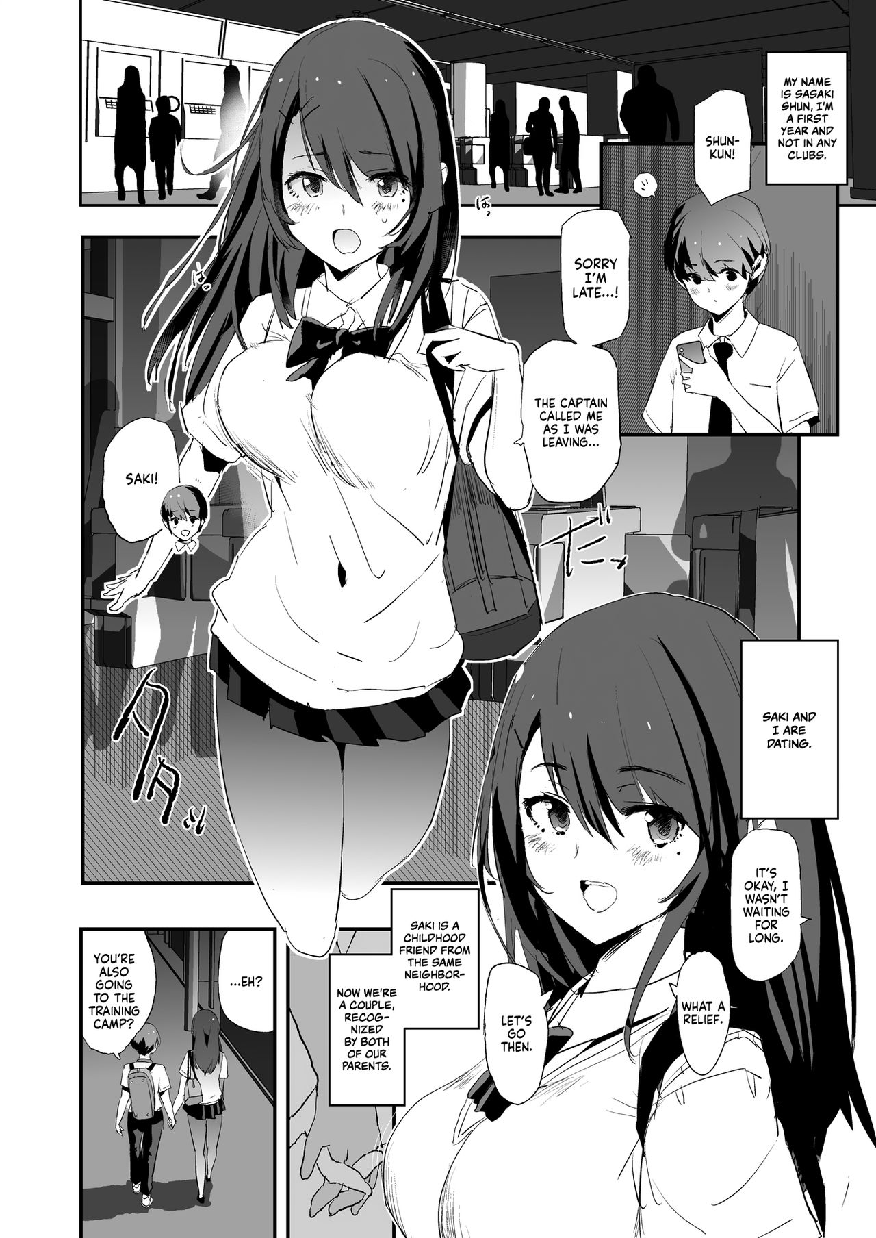 Omae no Nee-chan Onaho Gasshuku Itteru Rashii ze | It seems your girlfriend is going to the cock sleeve camp page 5 full