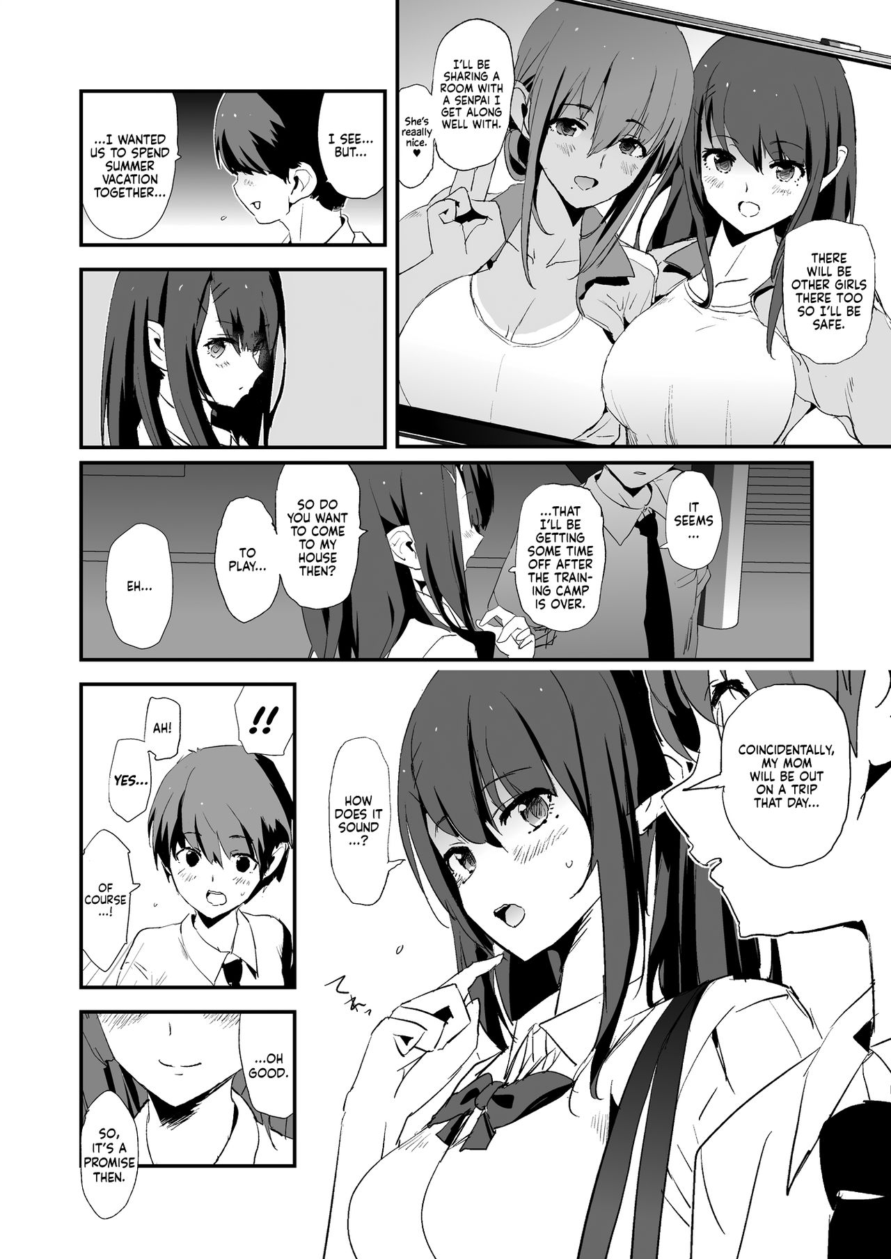 Omae no Nee-chan Onaho Gasshuku Itteru Rashii ze | It seems your girlfriend is going to the cock sleeve camp page 7 full