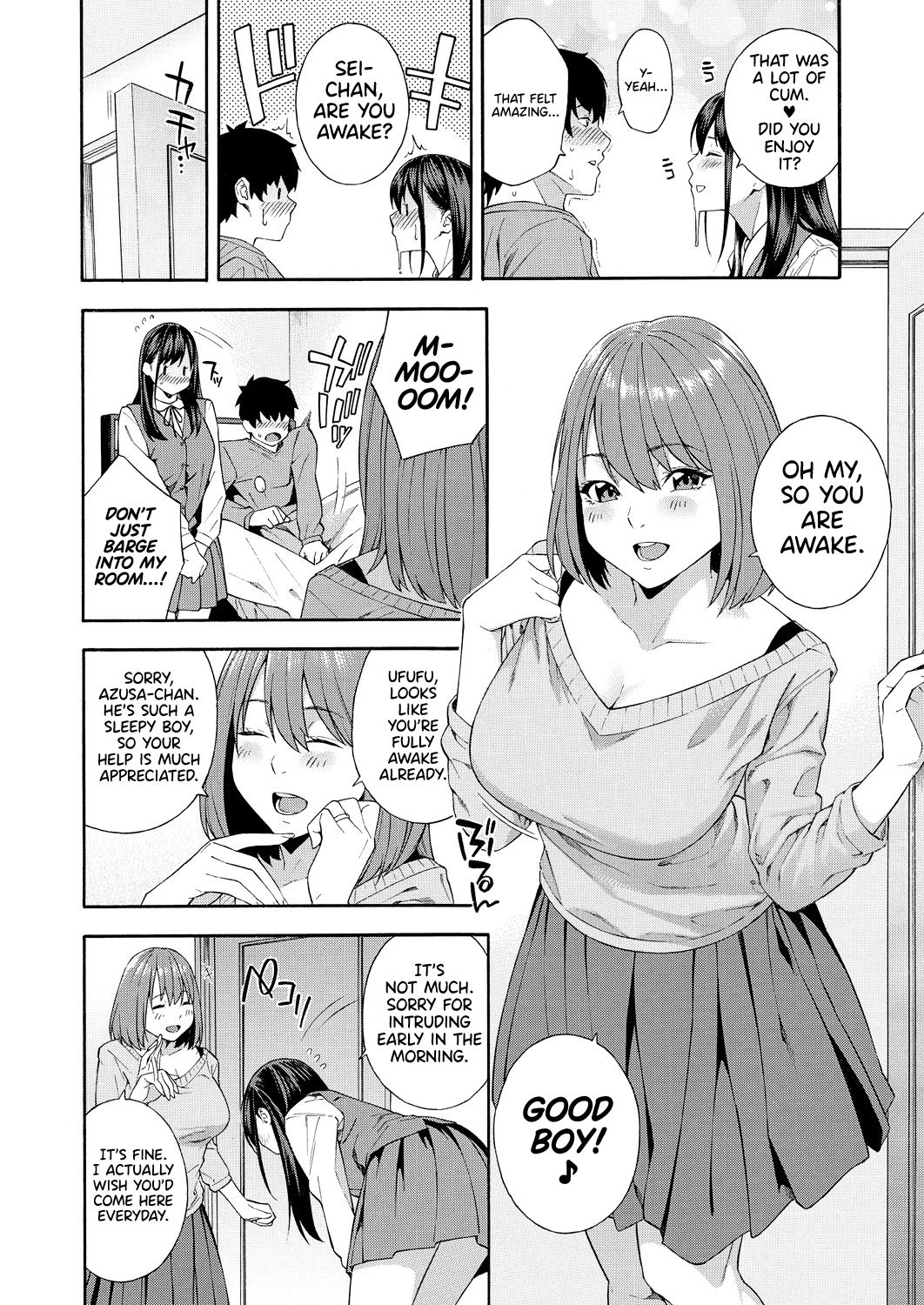 Fellatio Kenkyuubu Ch. 2 | Blowjob Research Club Ch. 2 page 6 full