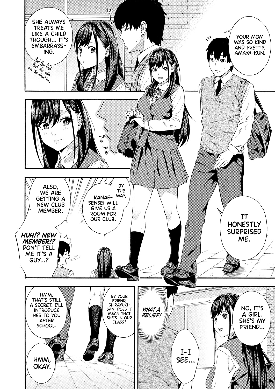 Fellatio Kenkyuubu Ch. 2 | Blowjob Research Club Ch. 2 page 8 full