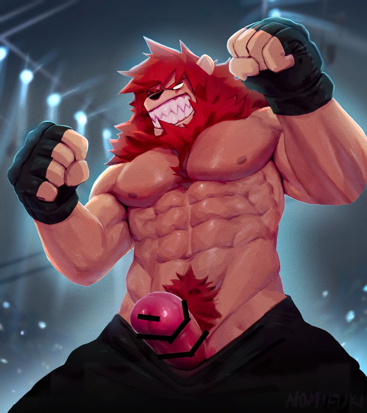 Bear Hug Battle  - YoungSoul vs Hero【夜狗个人汉化】 page 6 full