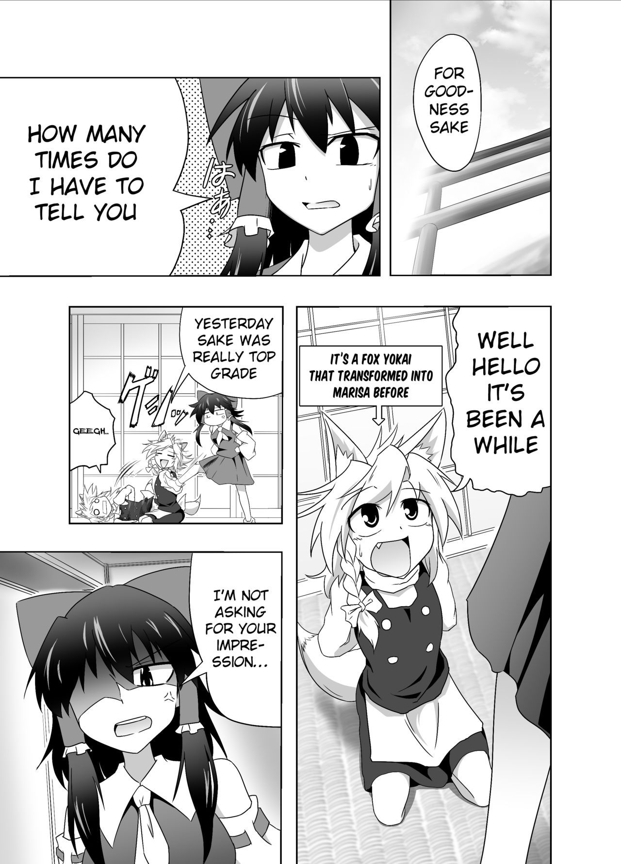 Kitsune Marisa-kun Hanseiroku page 3 full