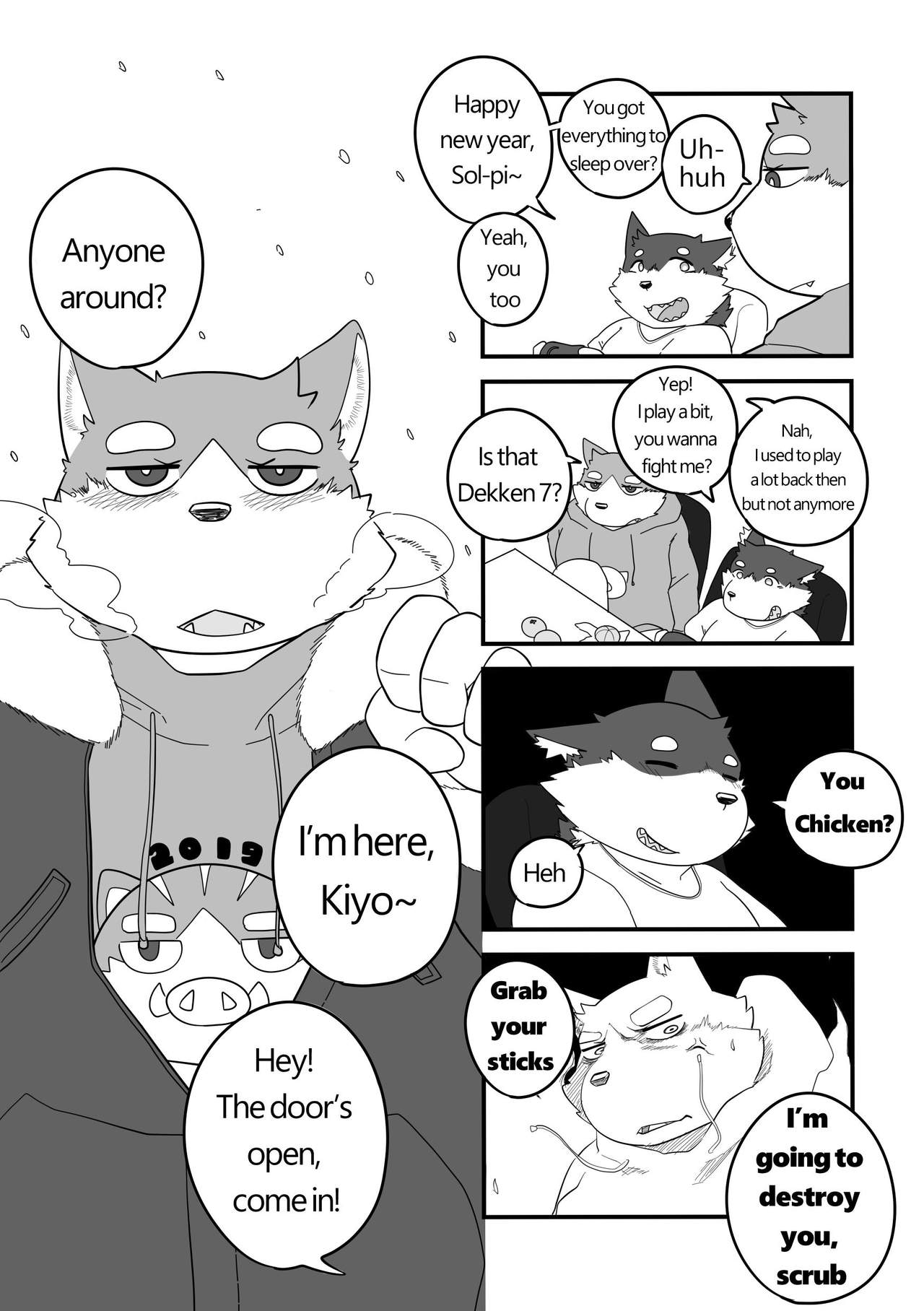 Daily Life in Winter page 1 full
