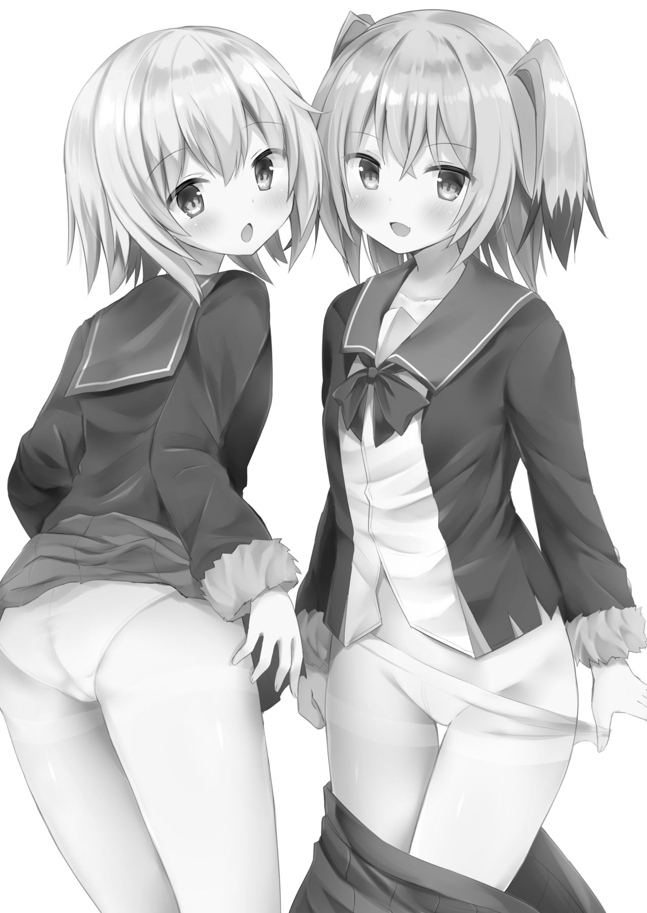 Shimushu to Kunashiri no Shiro Tights de Shusshu!! page 2 full