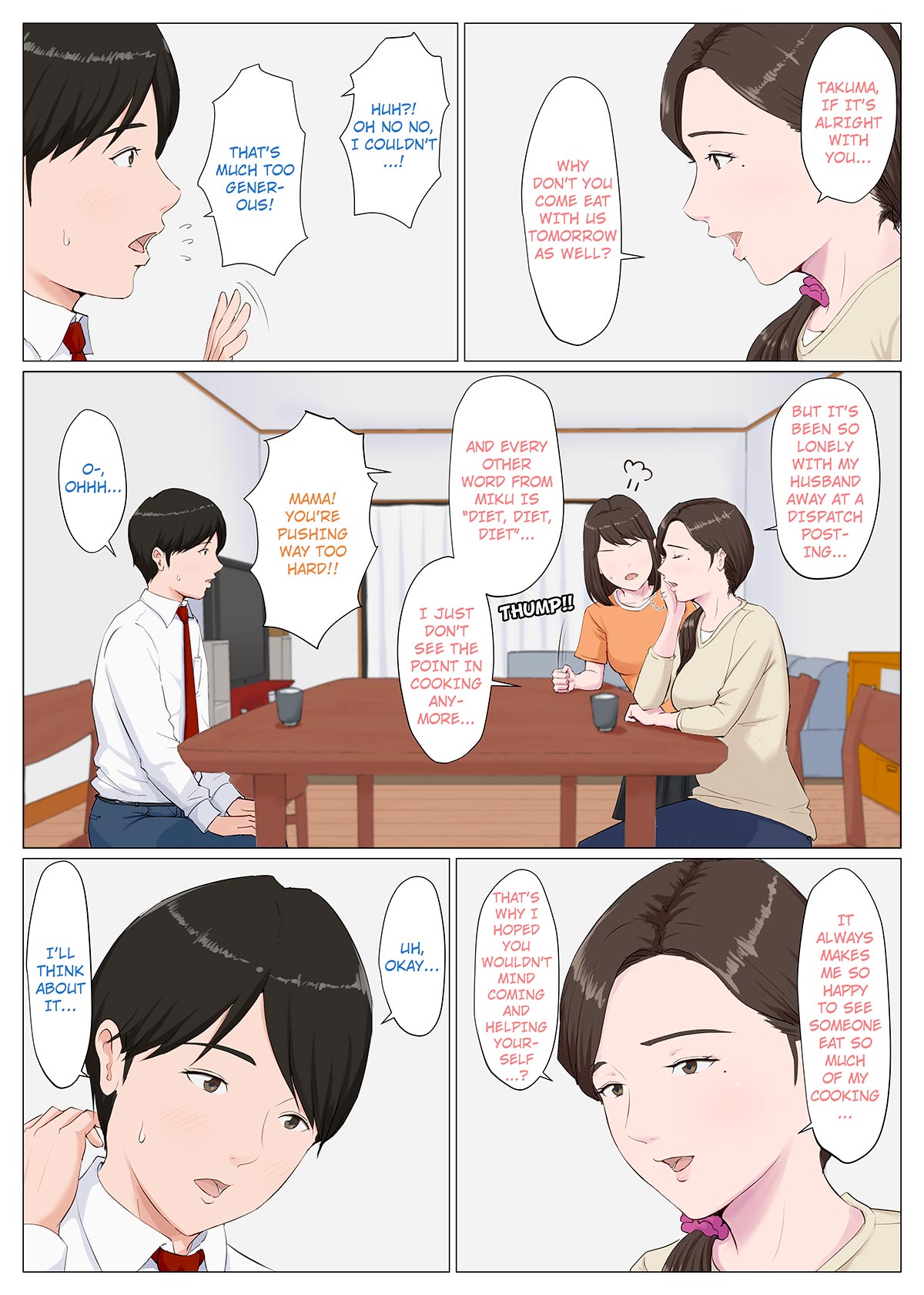 Haha ni nita Hito ~Zenpen~ | A Motherly Woman -First Part- page 8 full
