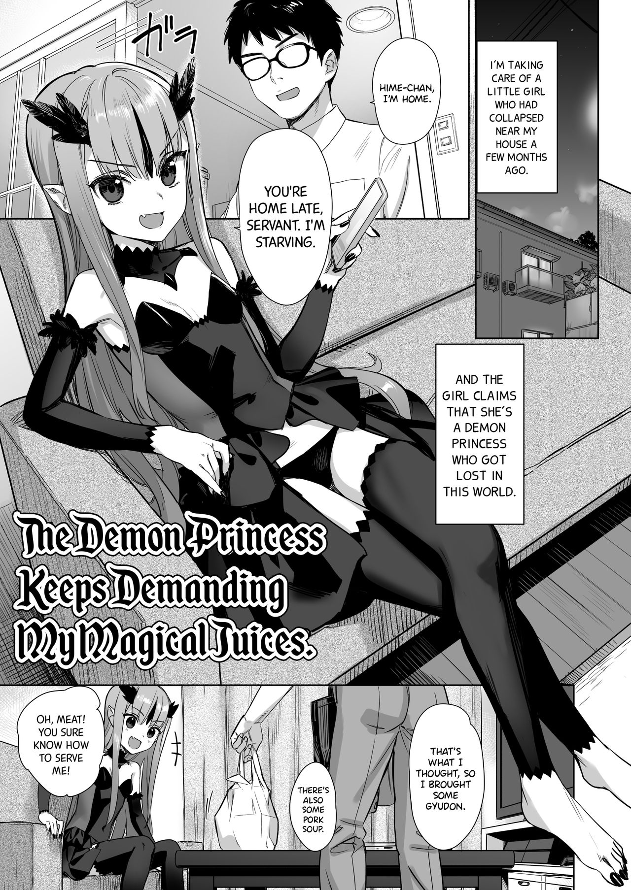Mazoku no Hime ga Ore no Maryokujiru o Matomete Yamenai Ken | The Demon Princess Keeps Demanding My Magical Juices page 1 full