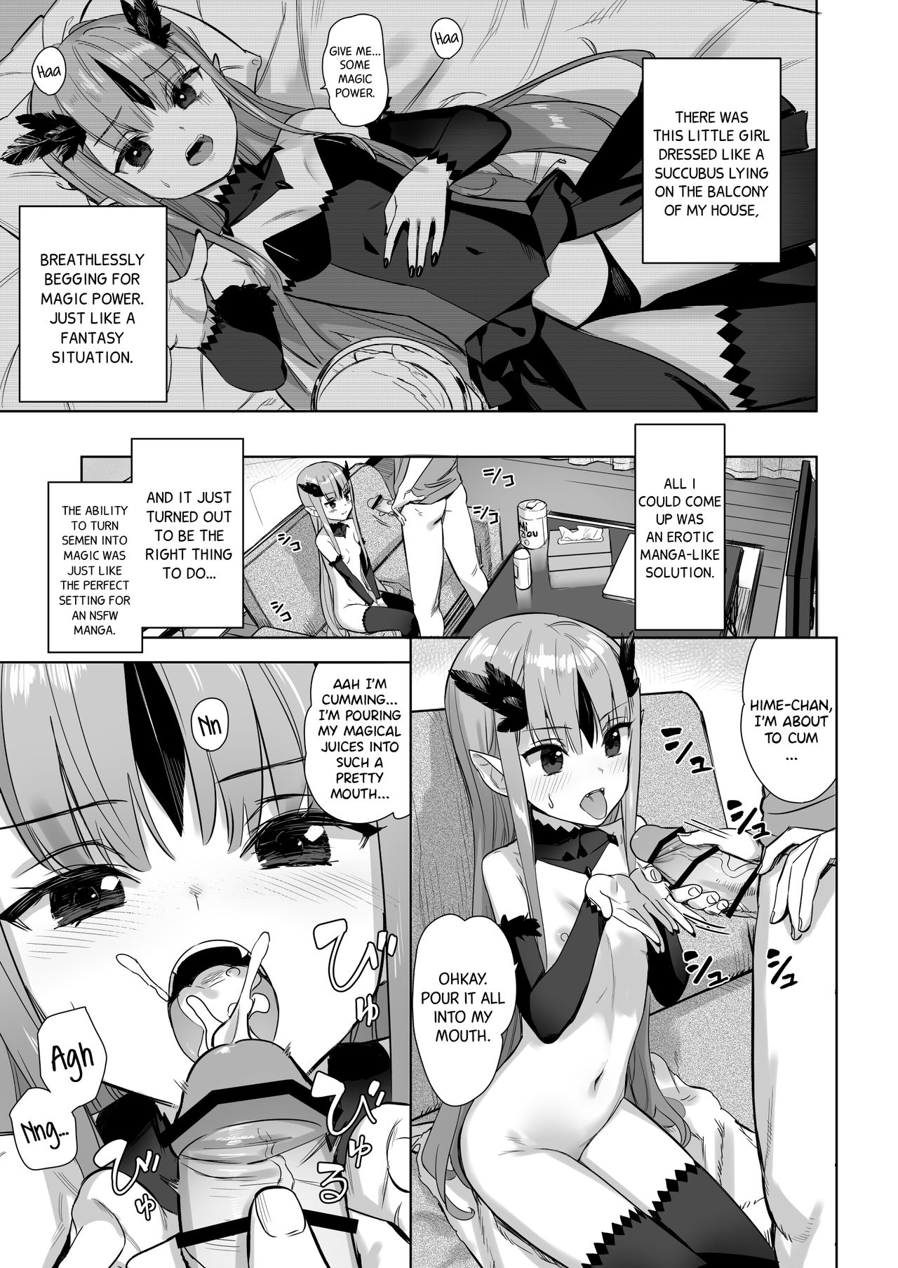 Mazoku no Hime ga Ore no Maryokujiru o Matomete Yamenai Ken | The Demon Princess Keeps Demanding My Magical Juices page 3 full
