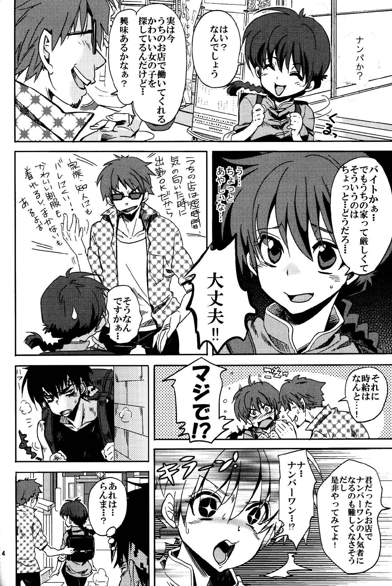 Osage no Anoko wa Oshigoto Chuu page 4 full