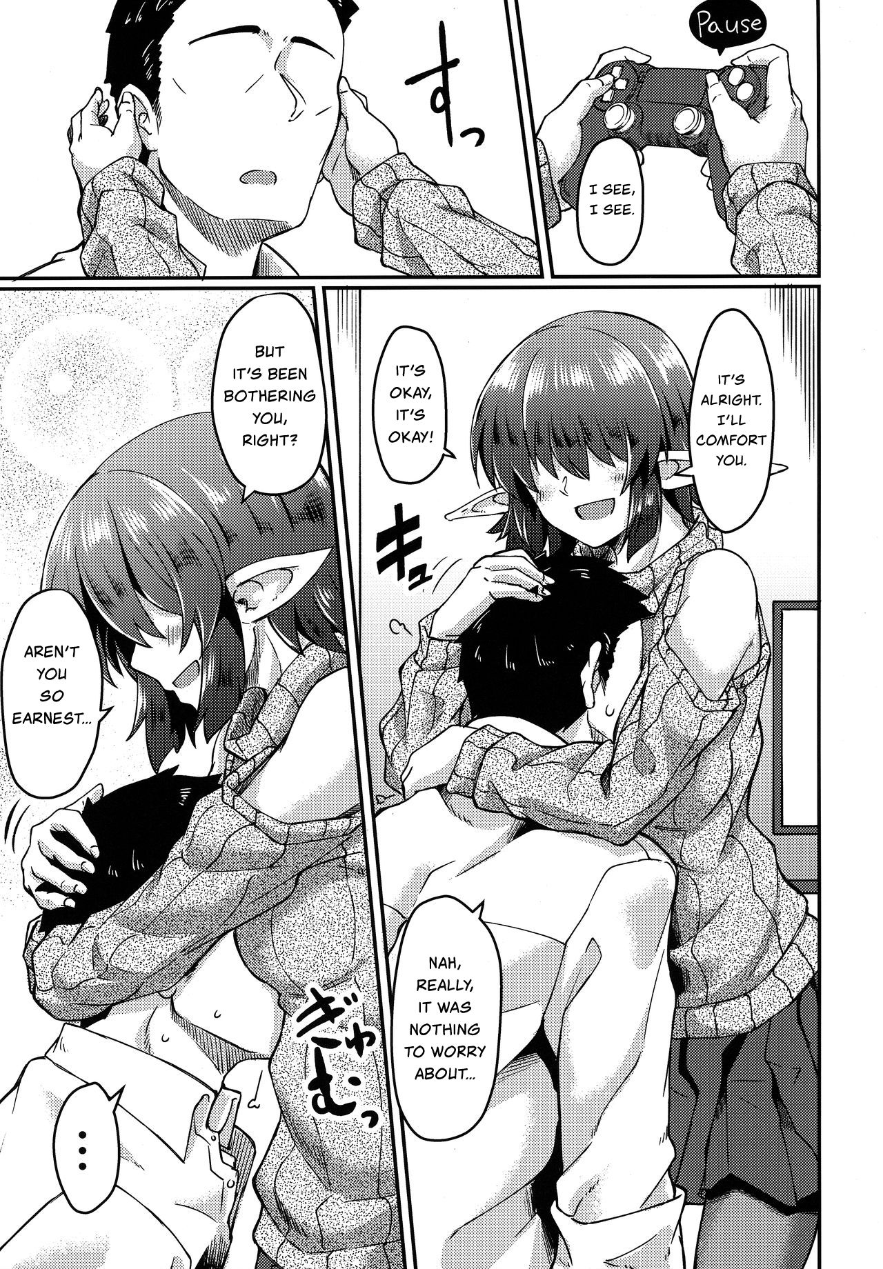 Mekakure Elf-san no Iru Seikatsu | Living with an Elf Whose Hair Hides Her Eyes page 6 full