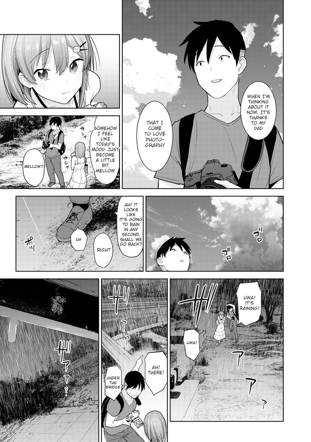 Sotsuaru Cameraman toshite Ichinenkan Joshikou no Event e Doukou Suru Koto ni Natta Hanashi Ch. 9 page 8 full