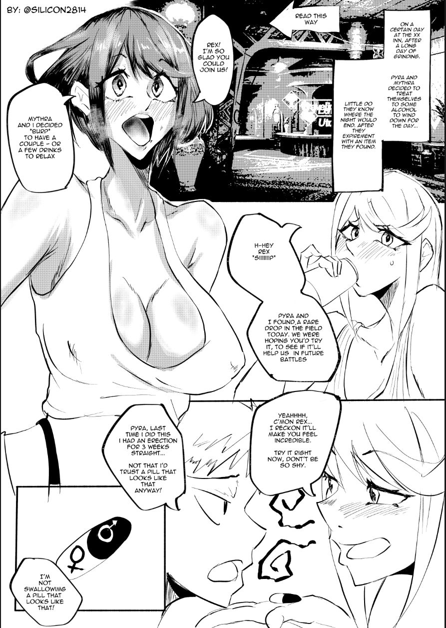 Xenoblade 2 gender transformation pill page 1 full