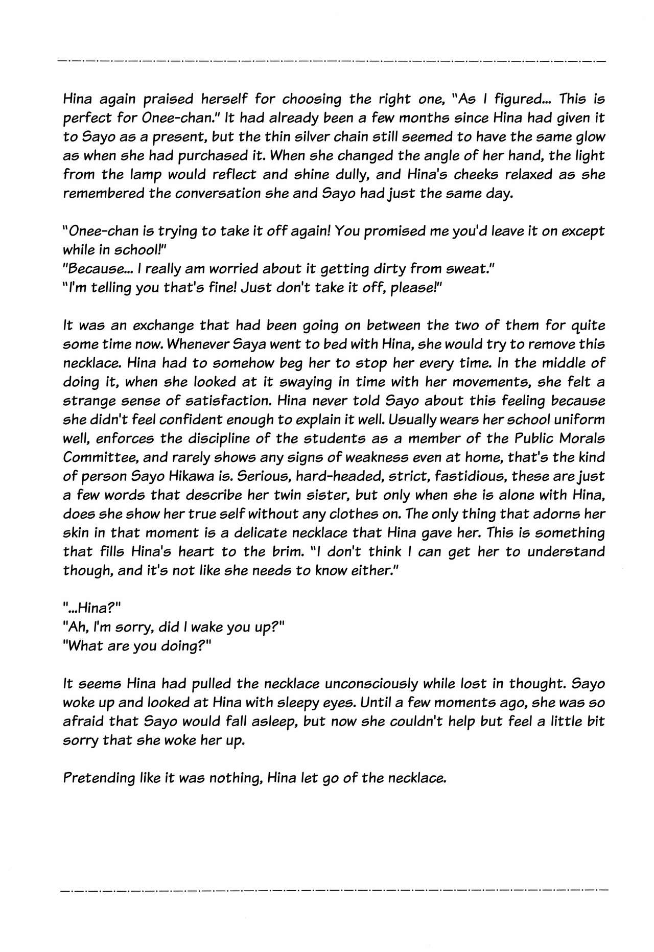 Anata o Shibaru Atashi no Kusari | My Chain That Binds You page 6 full