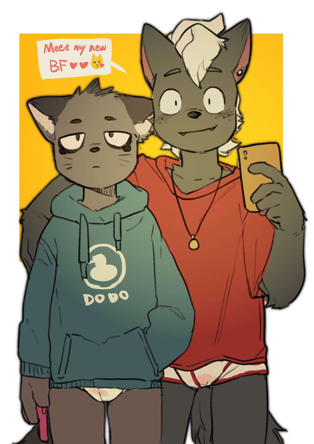 Milky Tiger - Odd Taxi doujin page 1 full