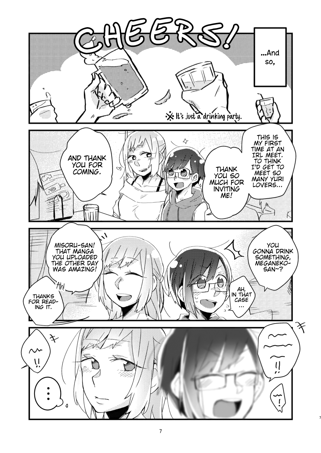 Akogare no Yuri Eshi-san to Off-Pako Shitatta wwwww | I Had IRL Sex with the Yuri Artist I Admire wwwww page 5 full