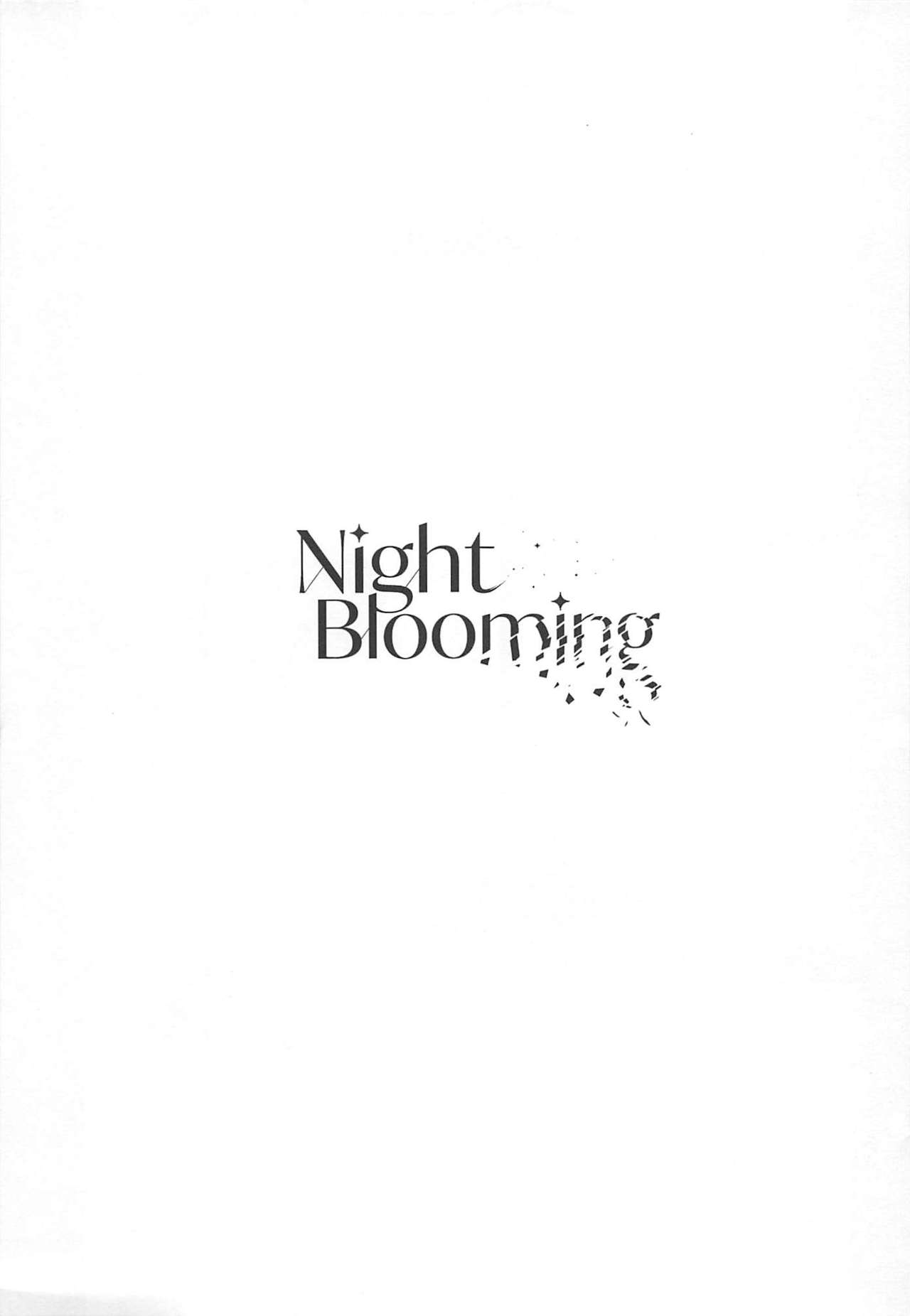 Night Blooming page 2 full