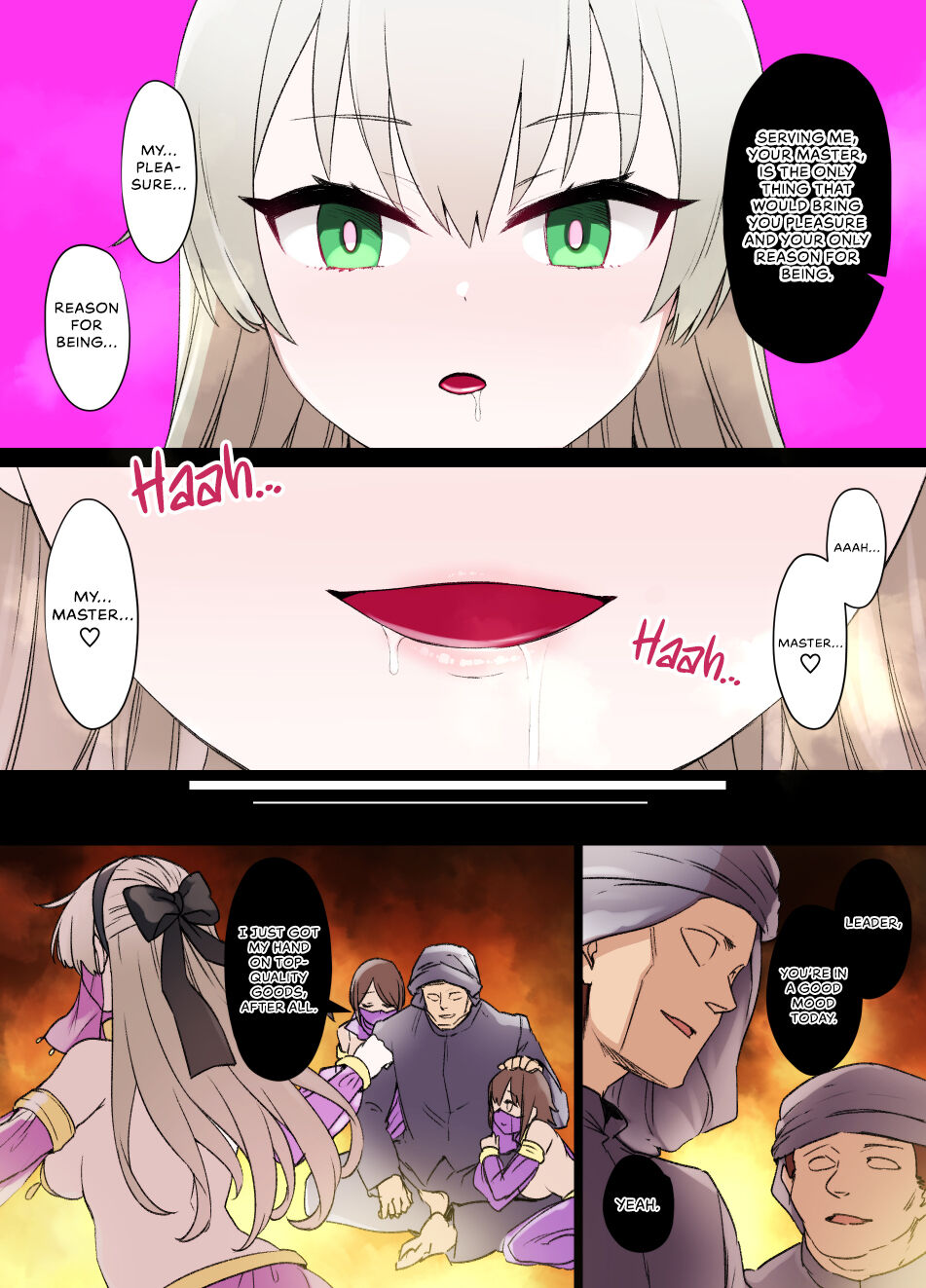 Trails of Creation Elie MacDowell Hypnosis Brainwashing Manga page 3 full