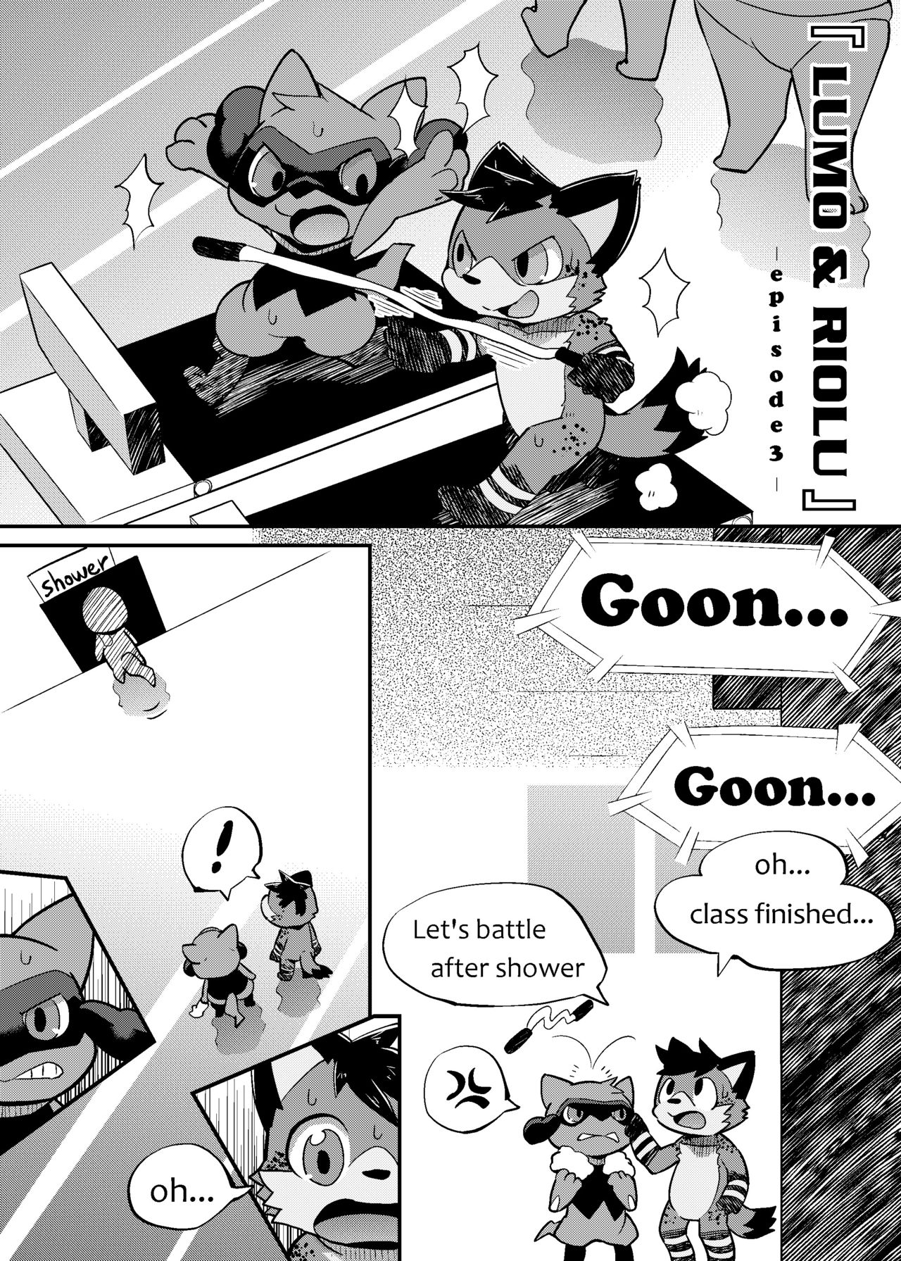 Lumo x Riolu Episode 3 page 1 full