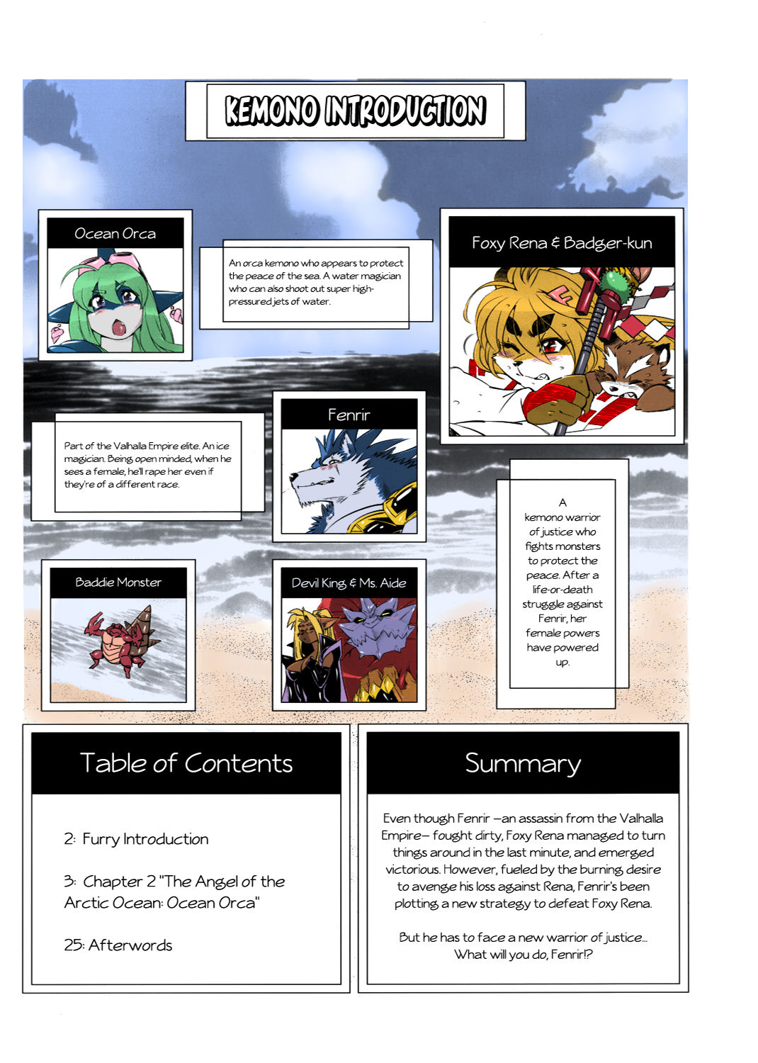 Mahou no Juujin Foxy Rena 2 - Kemono of Magic - Foxy Rena 2 page 2 full