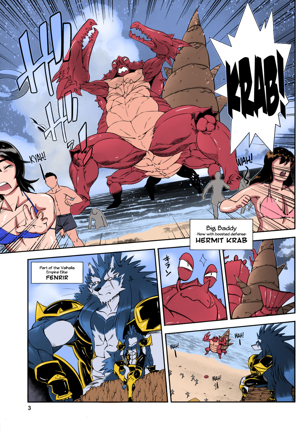 Mahou no Juujin Foxy Rena 2 - Kemono of Magic - Foxy Rena 2 page 3 full