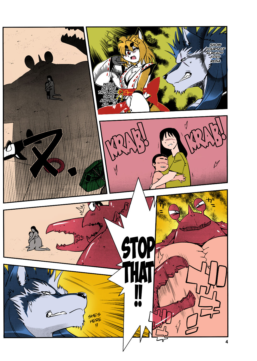 Mahou no Juujin Foxy Rena 2 - Kemono of Magic - Foxy Rena 2 page 4 full