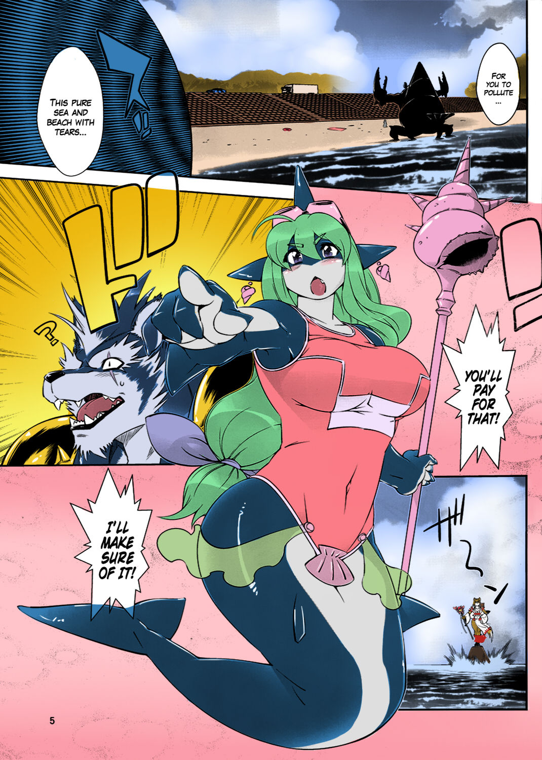 Mahou no Juujin Foxy Rena 2 - Kemono of Magic - Foxy Rena 2 page 5 full