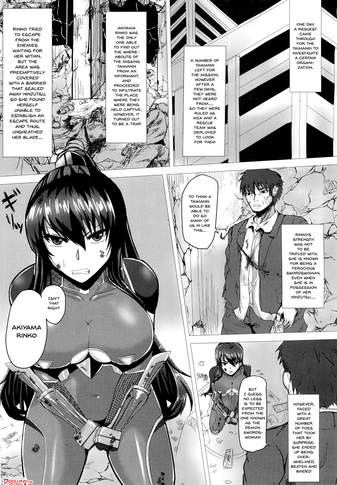 Ochiyuku Rin Ichi | Rin's Fall 1 page 2 full