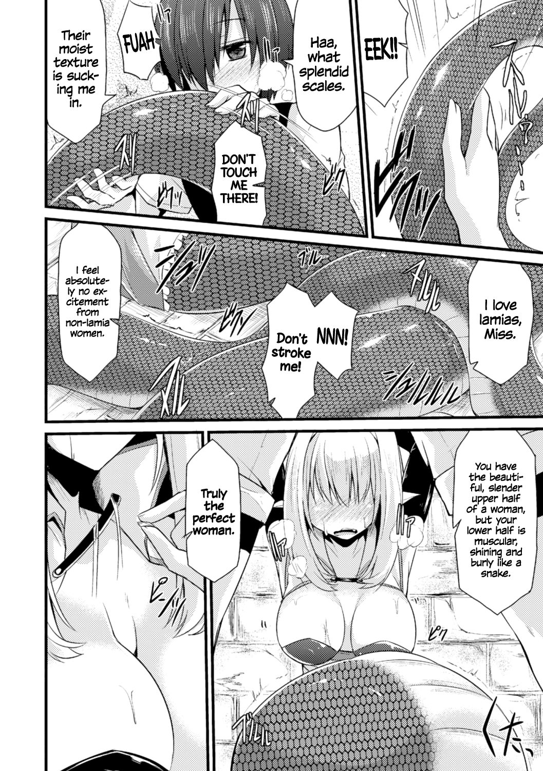 Kanojo ni Haiyoru Hebi | The Snake That Slithers Up To Her   =Dark Mac + CW= page 4 full