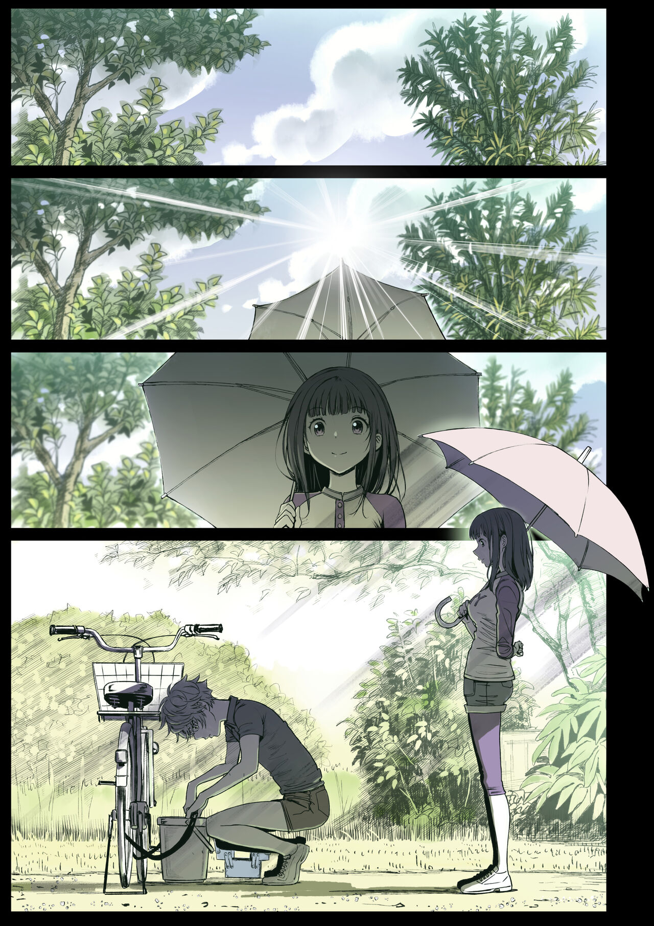 Futari no Aishou ~Osananajimi to Nettori Icha Love 2~ | 二人的相性～与青梅竹马的干柴烈火2～ page 5 full