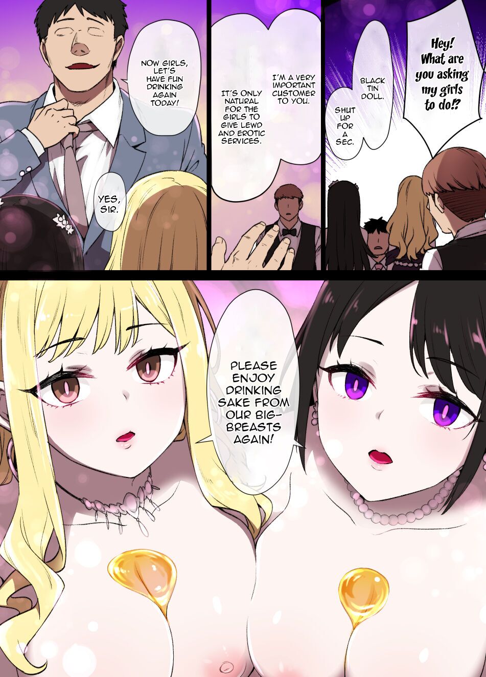 Sassy Cabaret Girl Hypnosis page 3 full