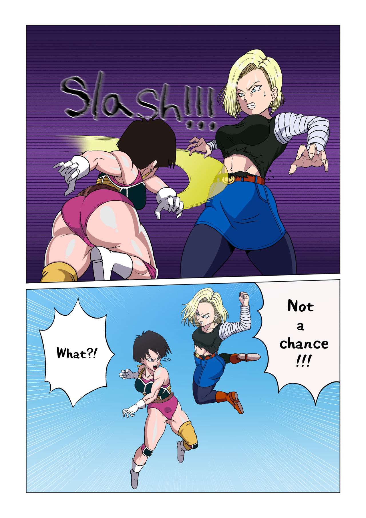 Android 18 vs Baby page 3 full