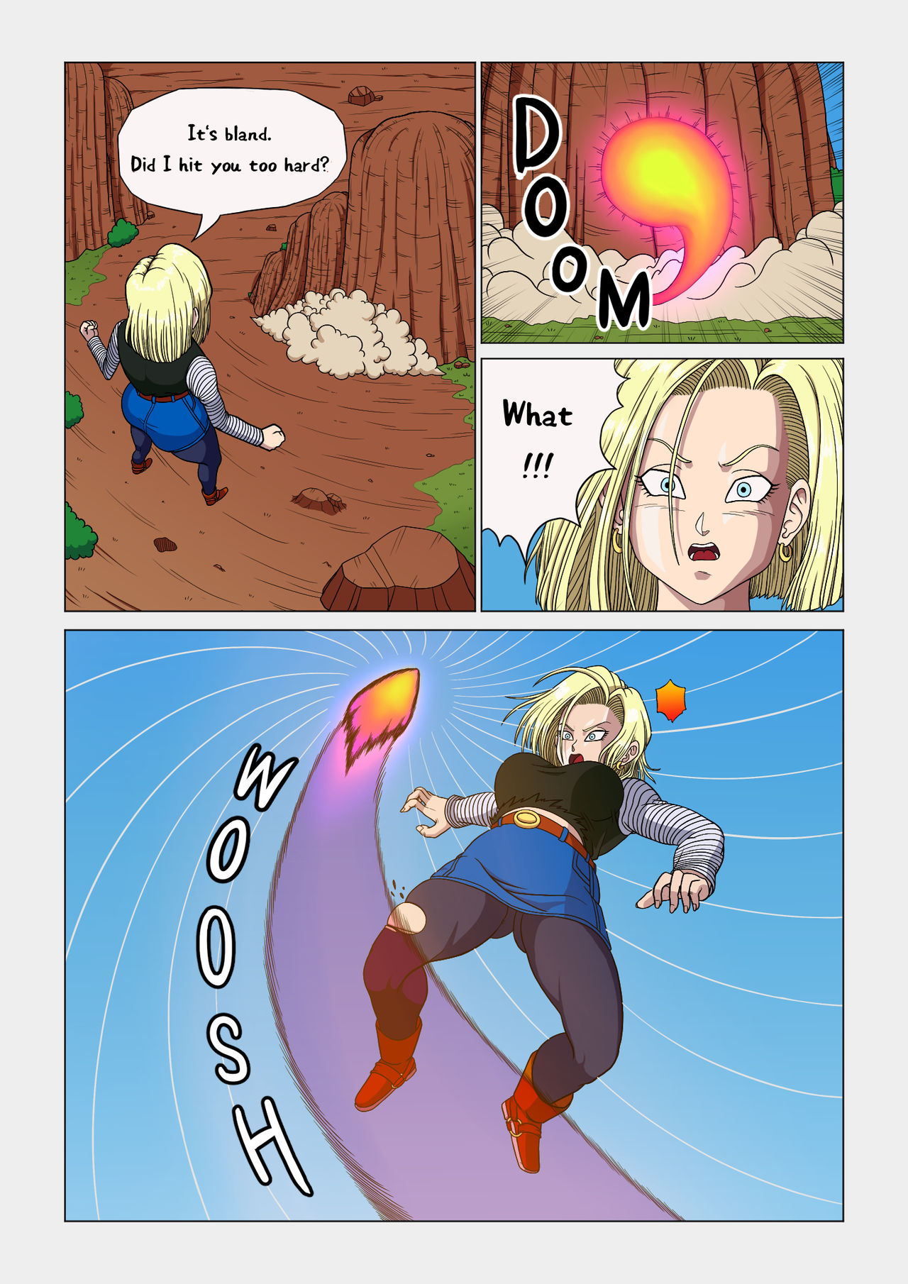 Android 18 vs Baby page 5 full
