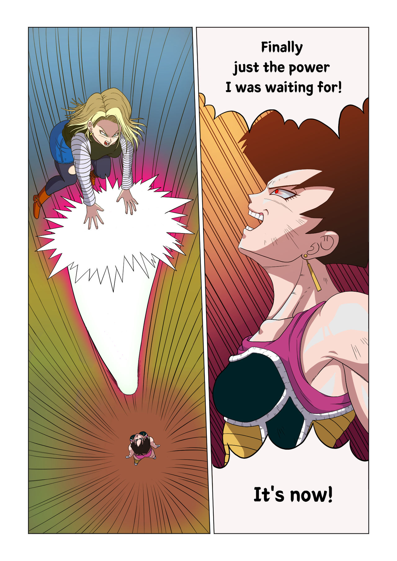 Android 18 vs Baby page 8 full