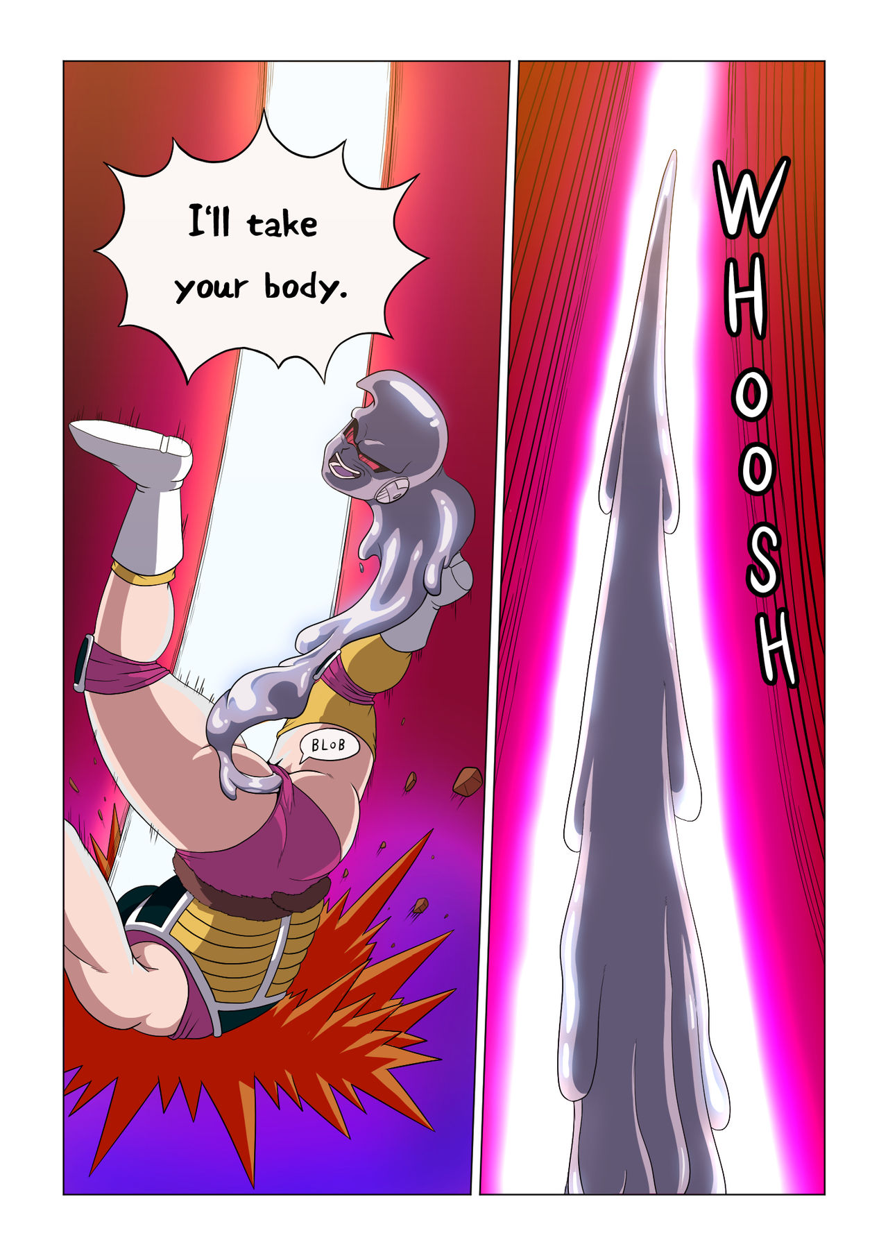 Android 18 vs Baby page 9 full