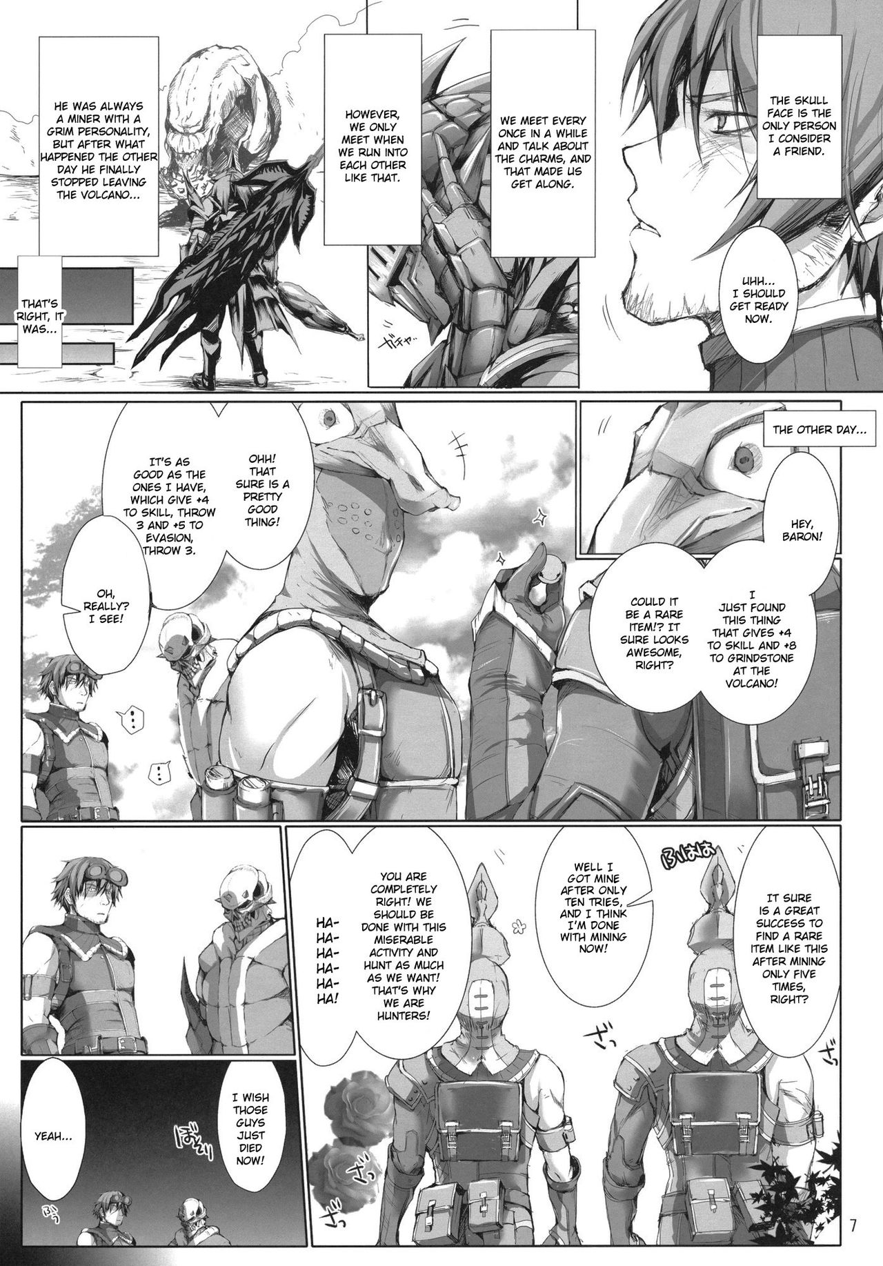 Monhan no Erohon 11 page 7 full
