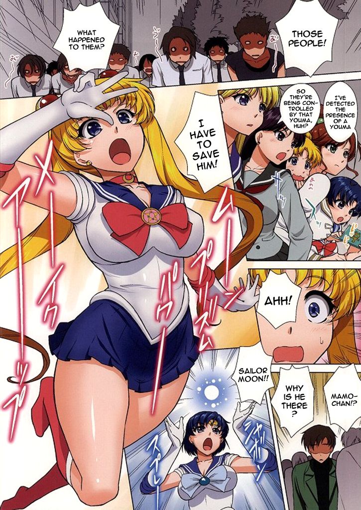 Sailor Senshi ga Youma ni Ero Ganbou o Miseraretara | A Youma That Puts The Sailor Warrior's Fetish's On Full Display page 3 full
