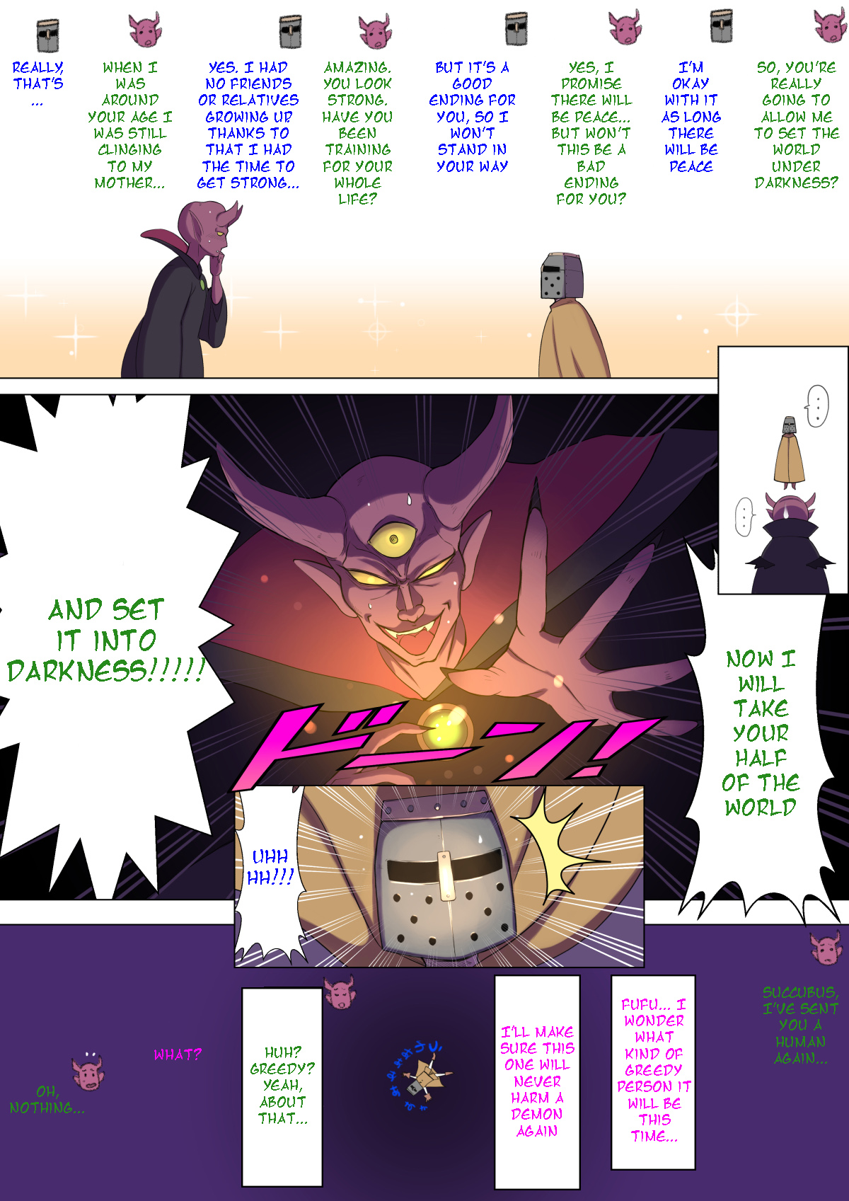 Fell into darkness, and was captured by a Succubus mom page 3 full