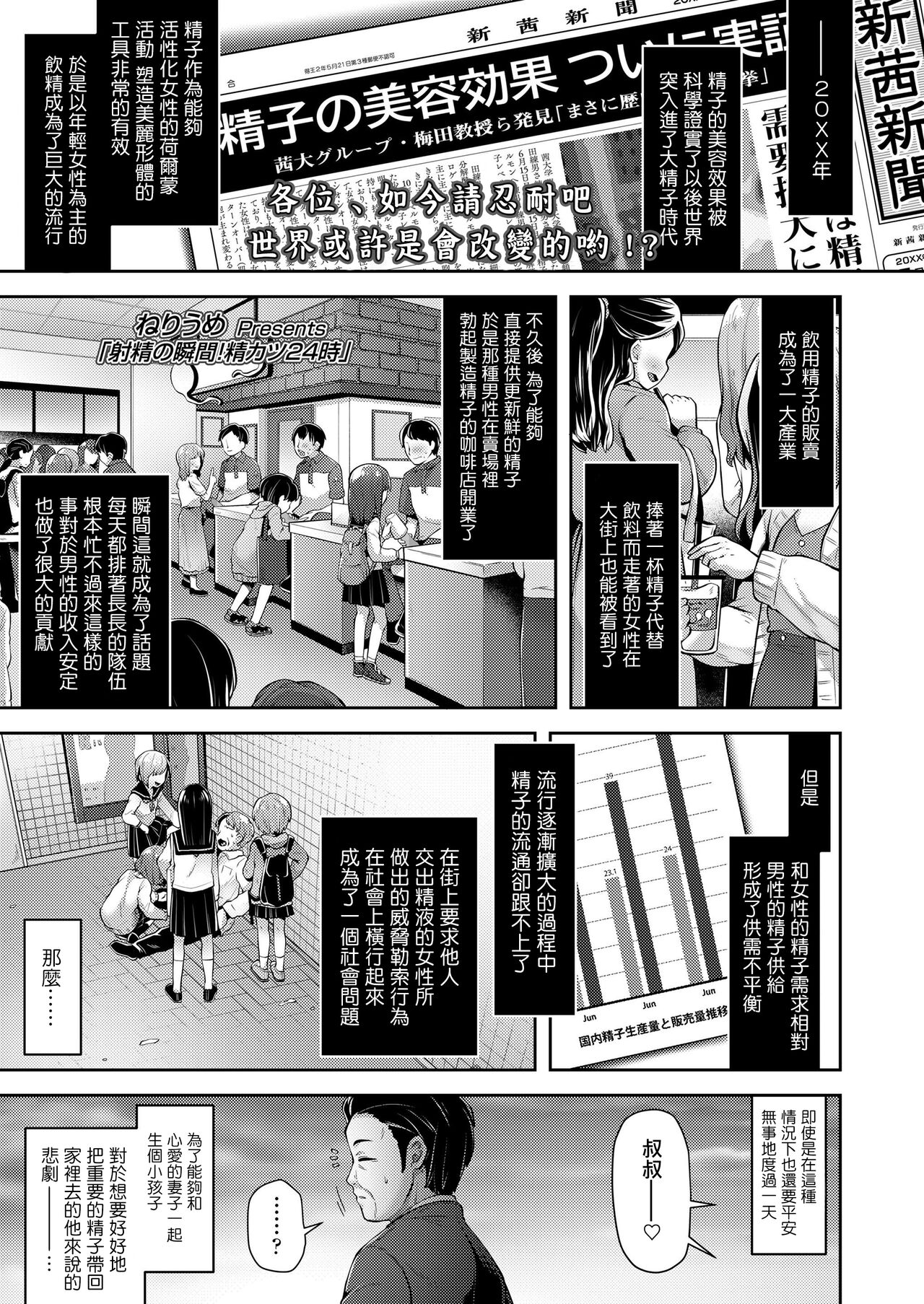 Shasei no Shunkan! Seikatsu 24-ji page 1 full
