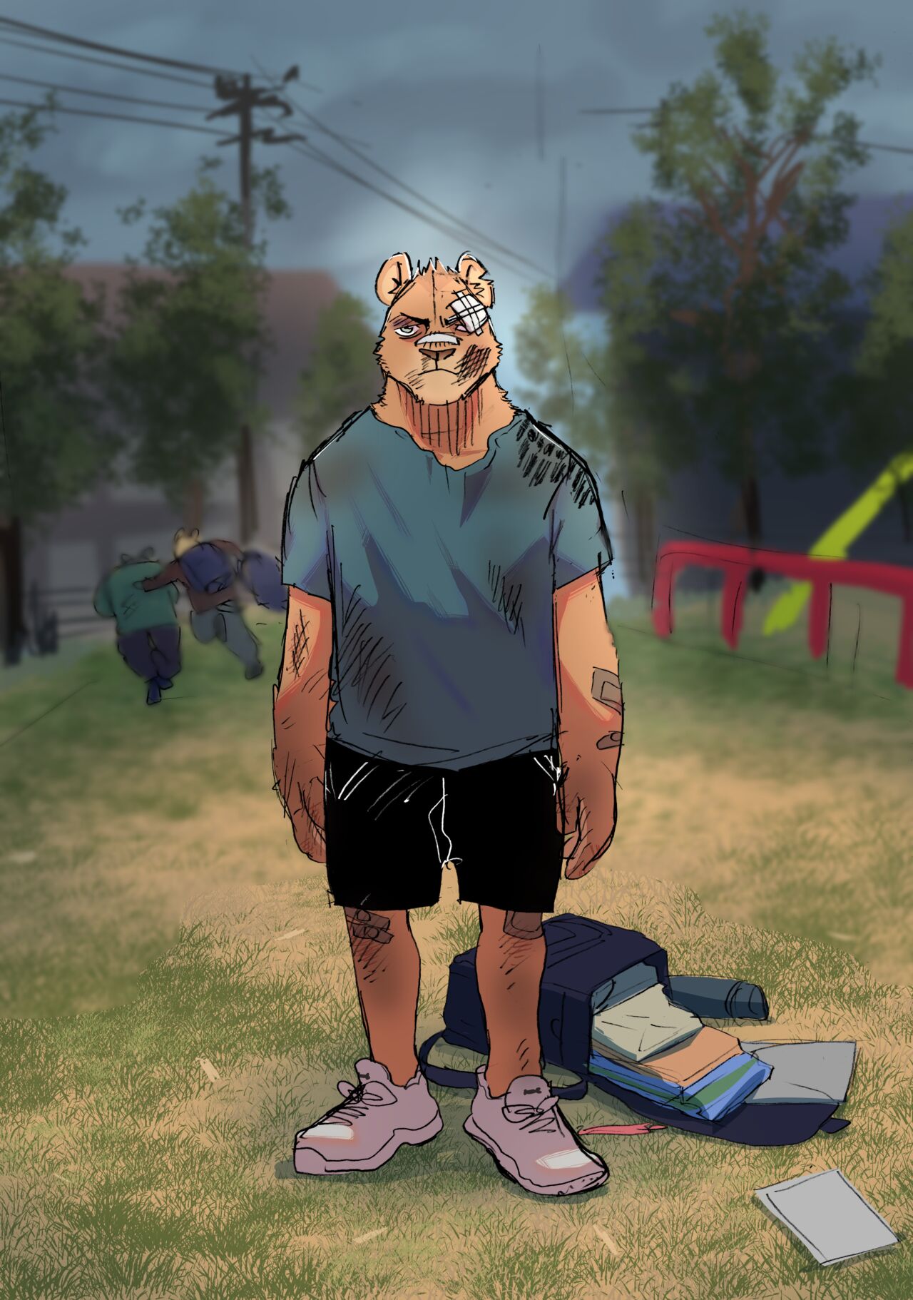 Bear Hug Battle  - YoungSoul's Story【夜狗个人汉化】 page 2 full