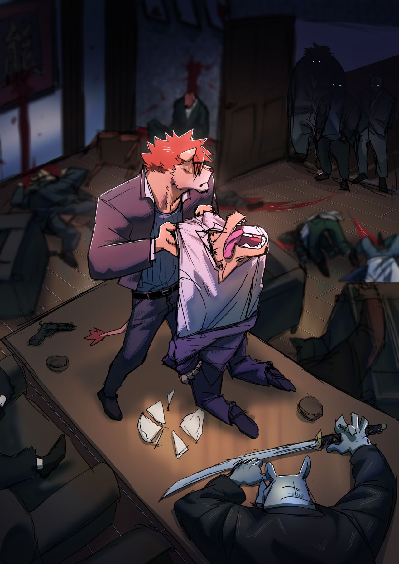 Bear Hug Battle  - YoungSoul's Story【夜狗个人汉化】 page 3 full