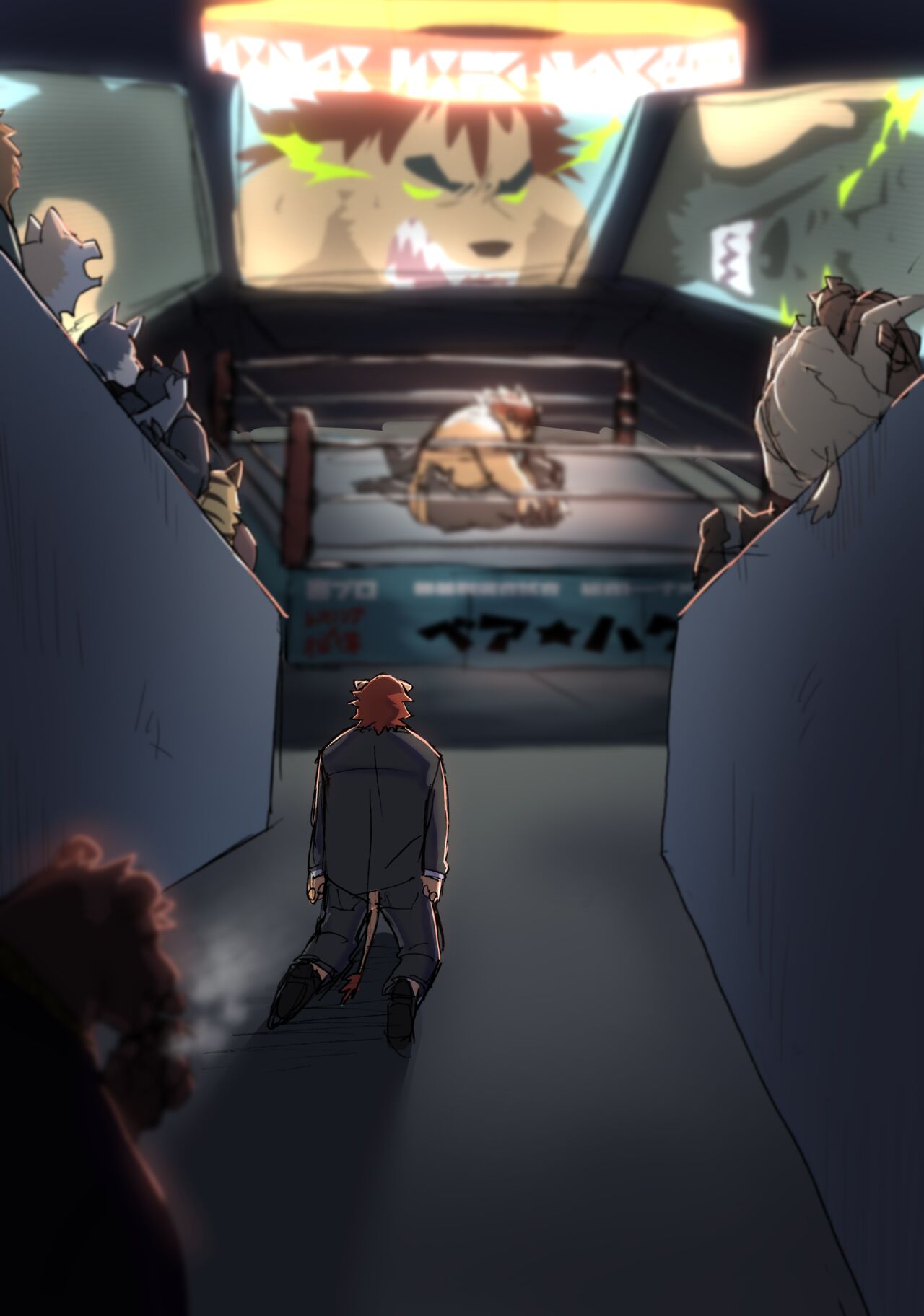 Bear Hug Battle  - YoungSoul's Story【夜狗个人汉化】 page 4 full