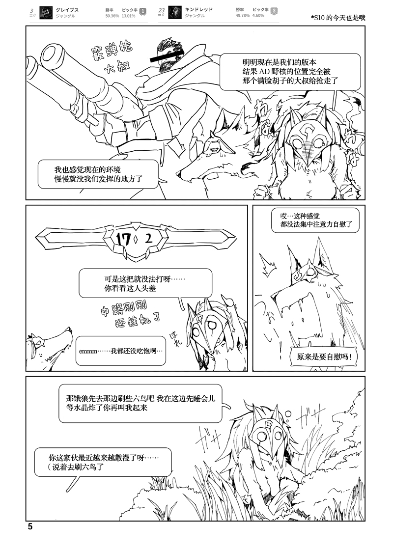 How does hunger feel? 3 page 5 full