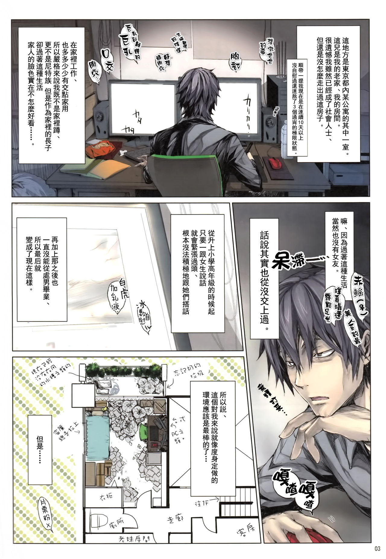 FUROHILE #0 + Omake page 3 full