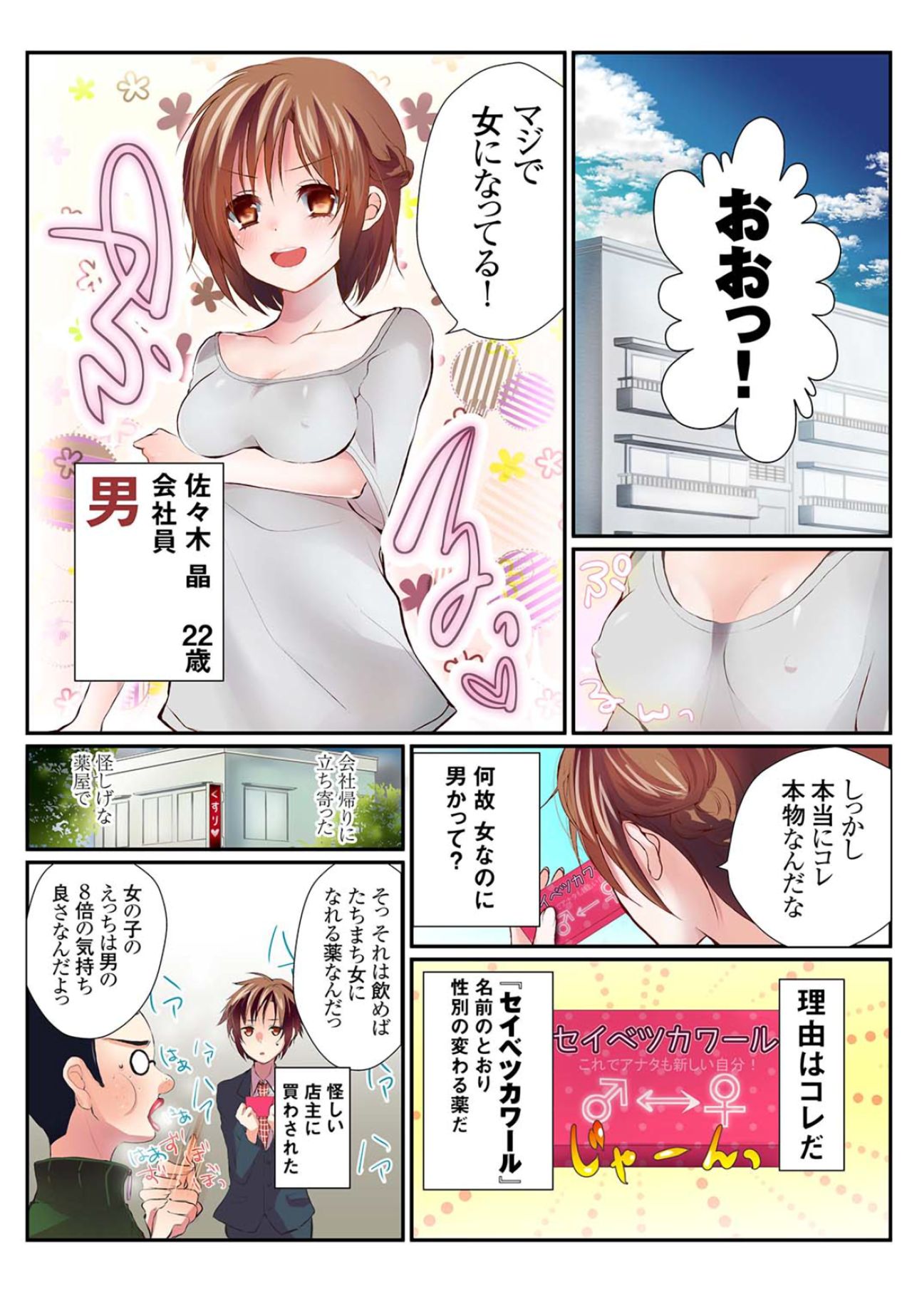 Onna no Karada de Shitai Koto! ~♂⇔♀ Kaikan Irekawari Life~ page 2 full