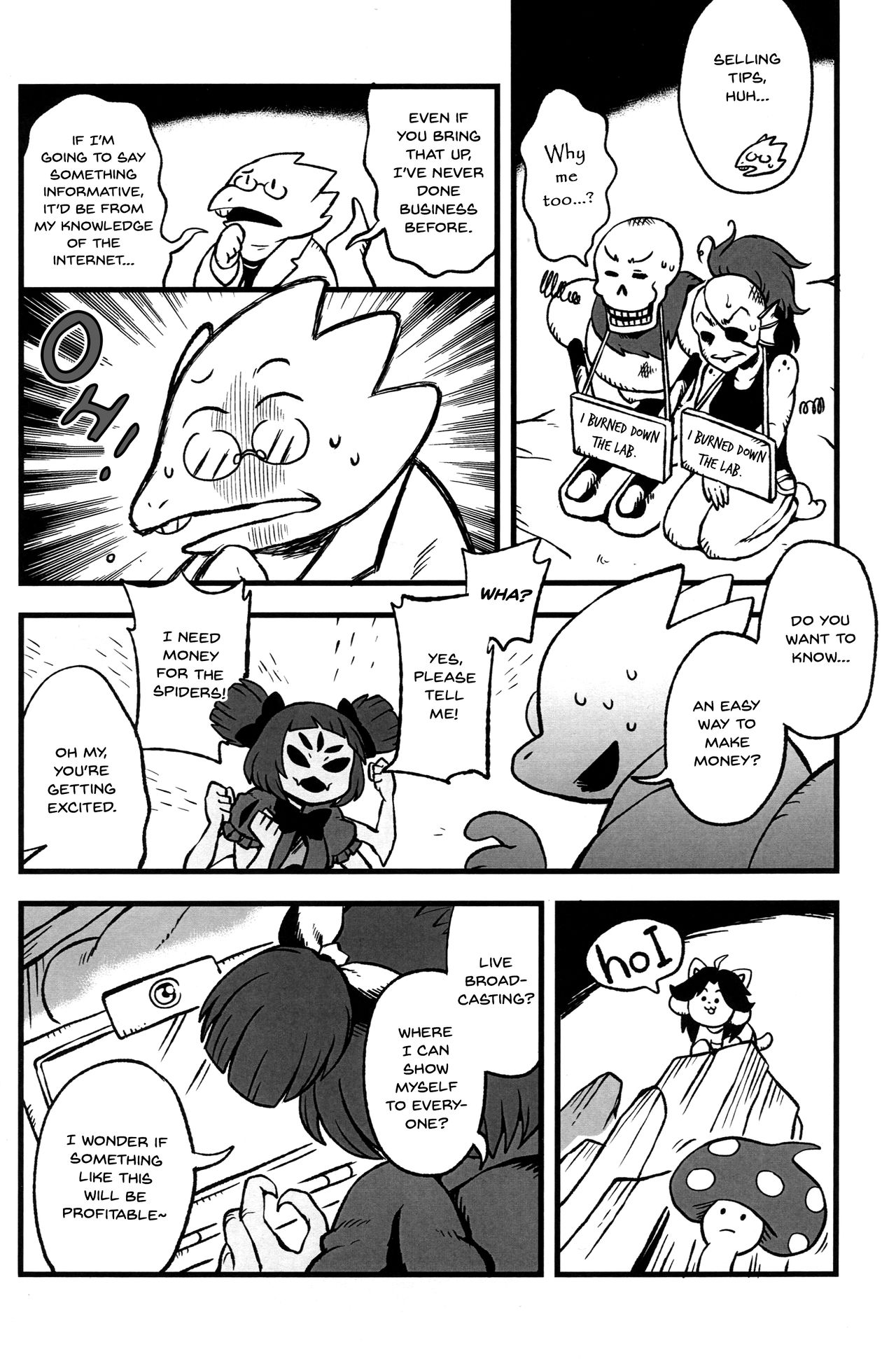 Mayonaka no Muffet Live | Midnight Muffet Live page 5 full