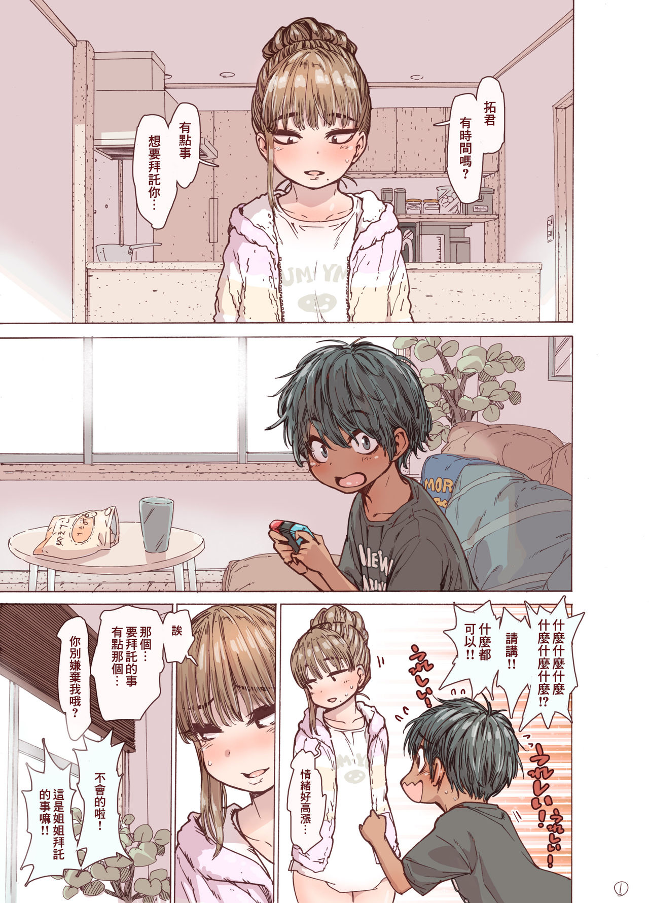 Choroane, Datsumou, Natsu page 6 full