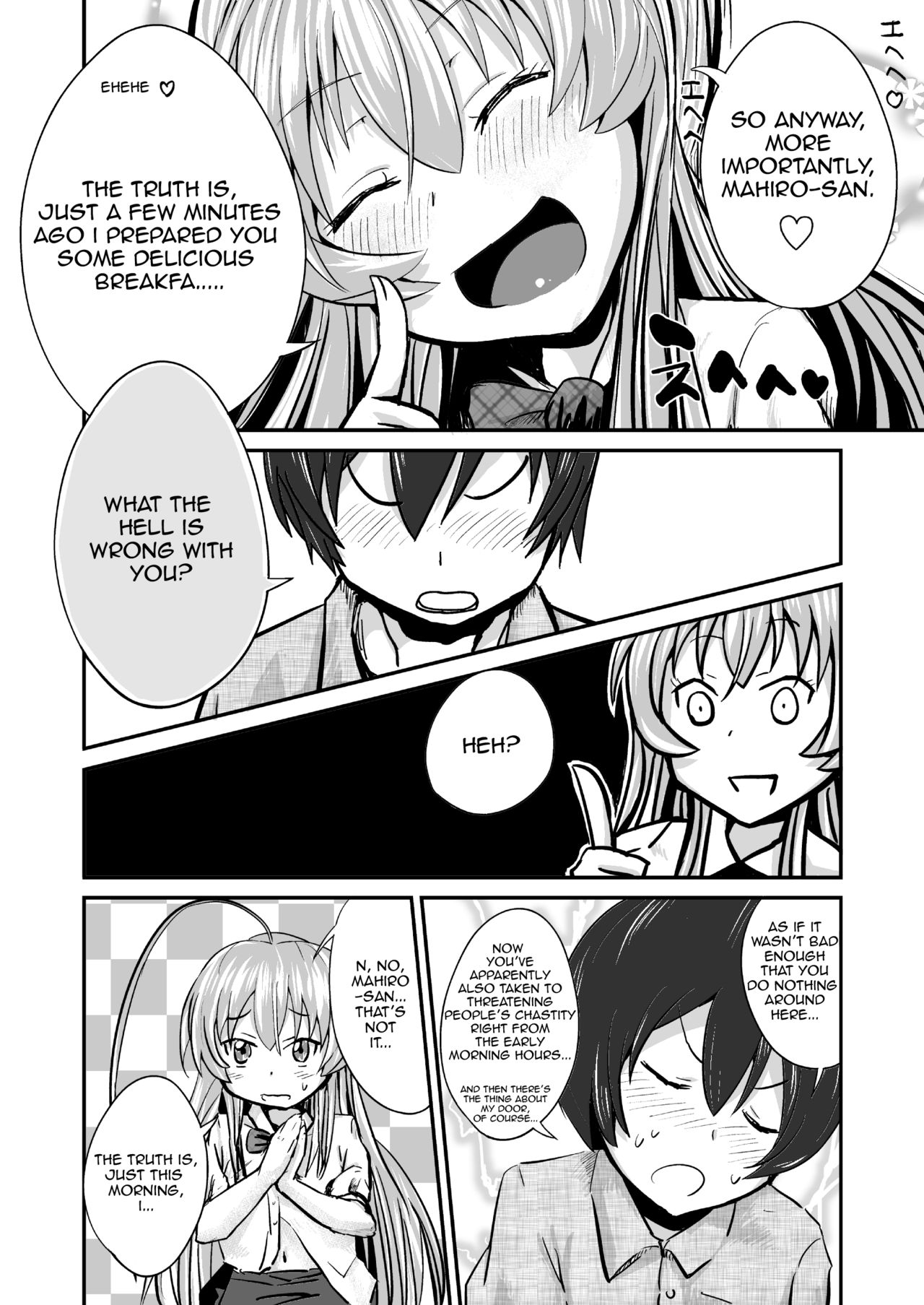 I Have Been Completely Violated By Kuuko and Mahiro-san, So Please Sit Down and Get a Good Eyeful of It page 5 full