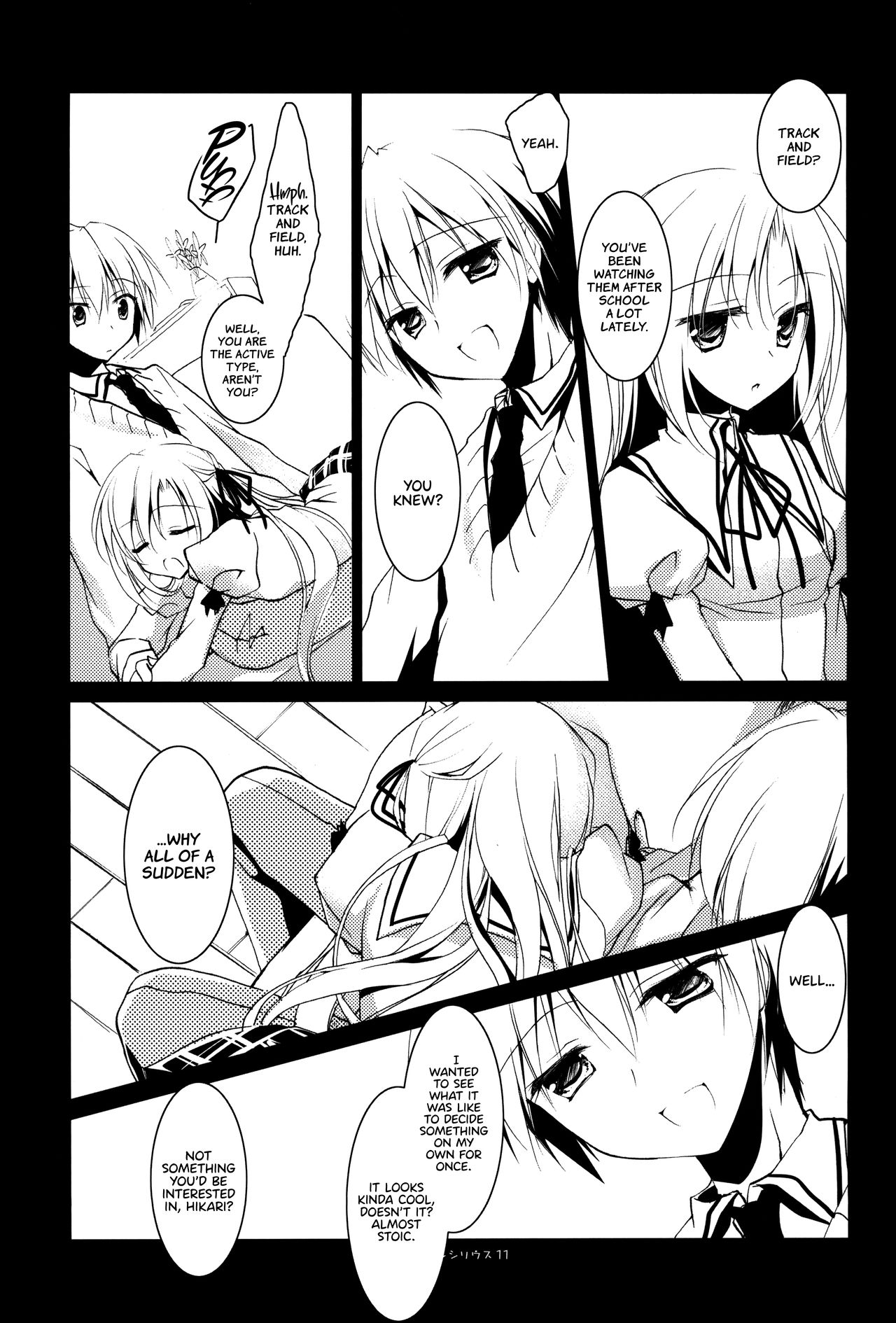 Kata Hoshi Sirius | Drifting Sirius  =TLL + Fucked Silly= page 10 full