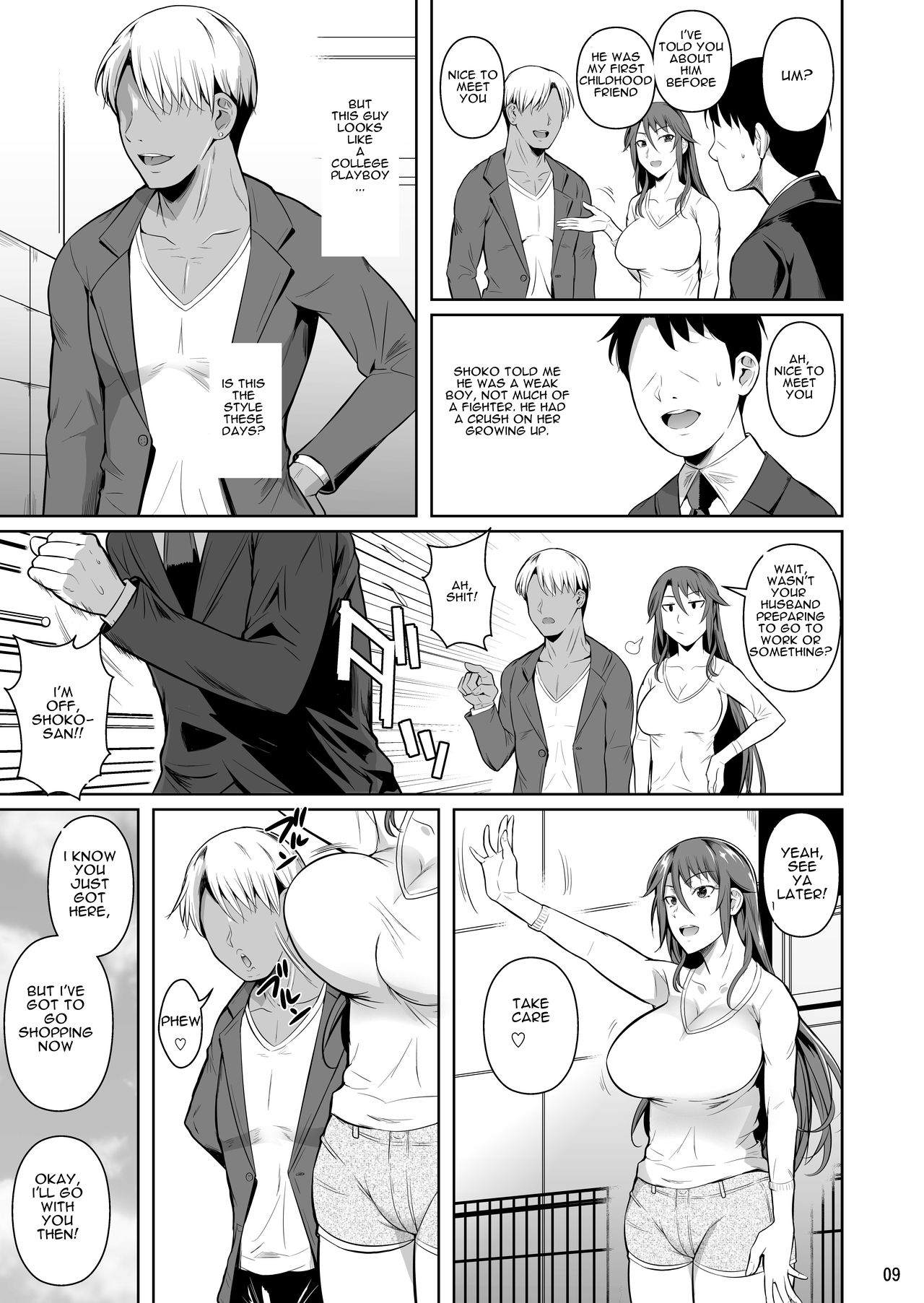 Ana Zuma 3: Motoyan Osanazuma ga Ochita Wake | Wife's Holes 3: The Fall of a Young Ex-Yankee Wife page 10 full