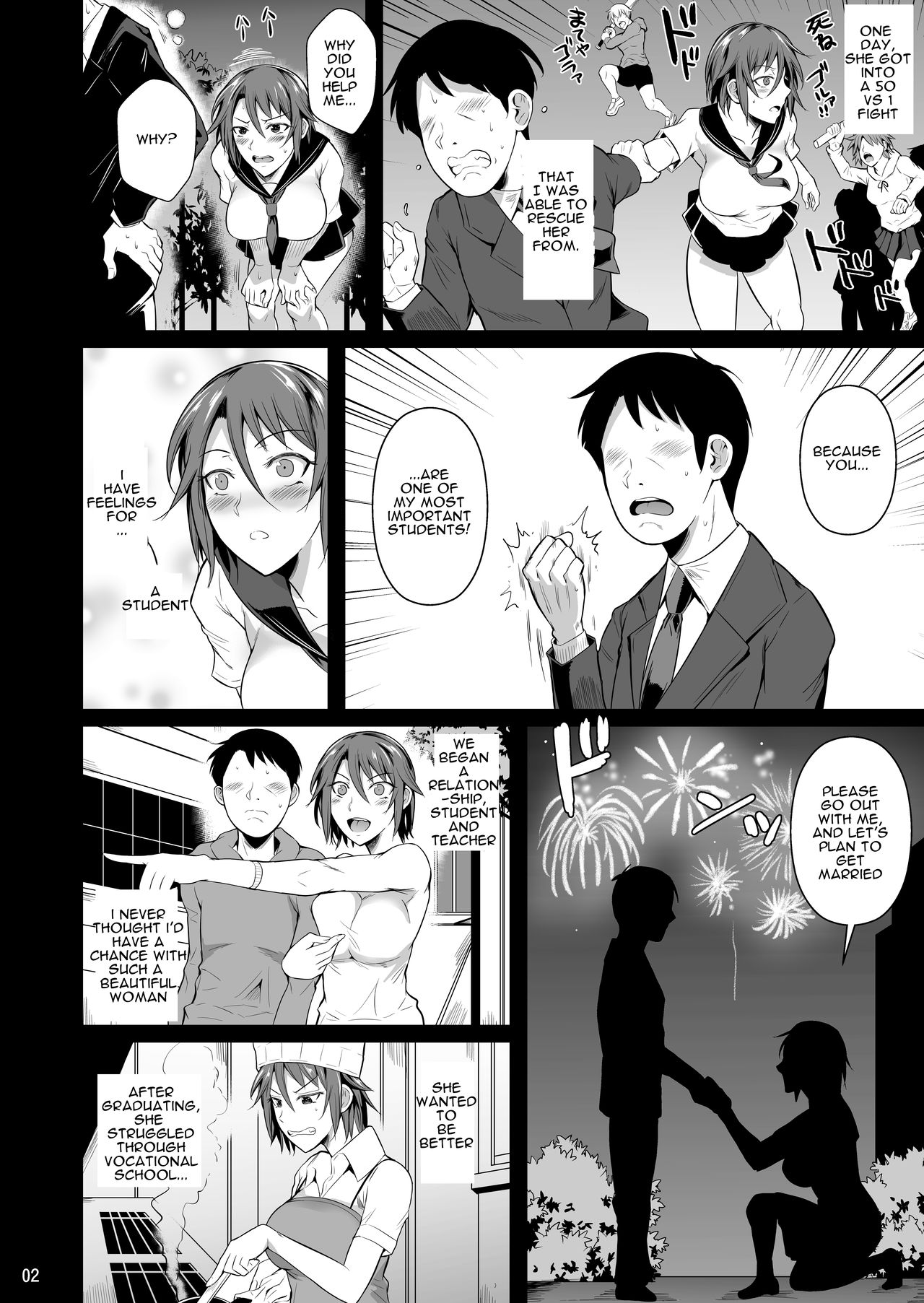 Ana Zuma 3: Motoyan Osanazuma ga Ochita Wake | Wife's Holes 3: The Fall of a Young Ex-Yankee Wife page 3 full