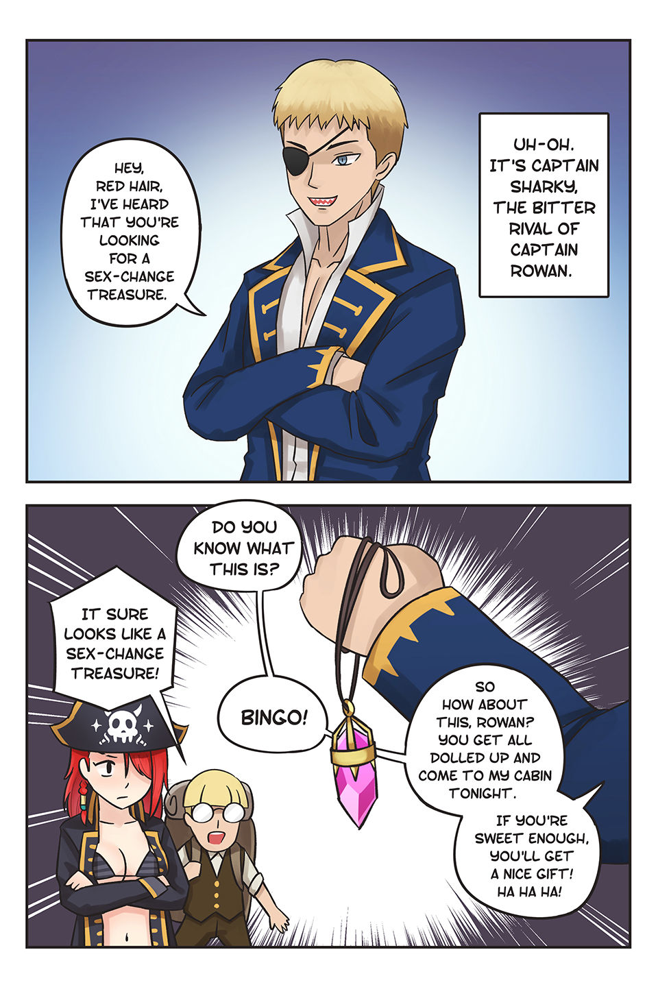 Rowan the Red Hair #3 page 2 full